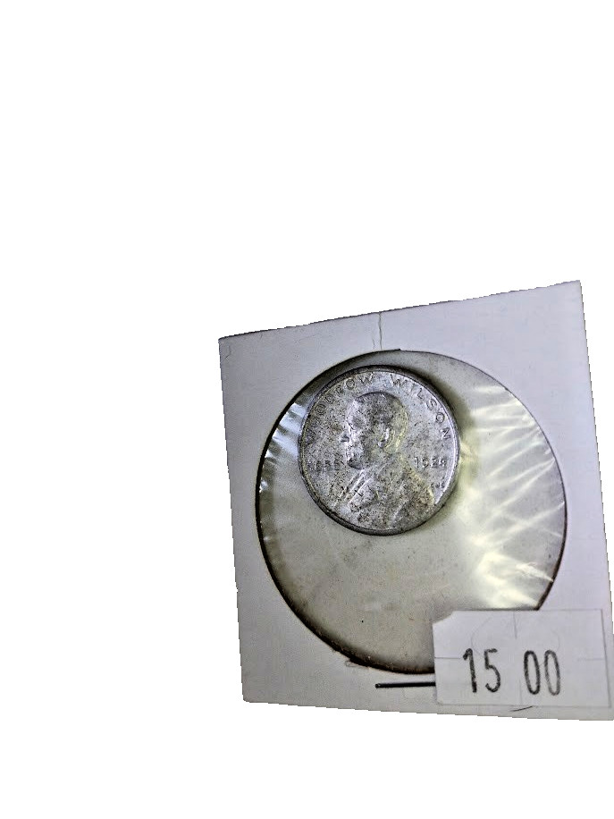 Vintage 1930s Cracker Jack Mystery Club Token Woodrow Wilson