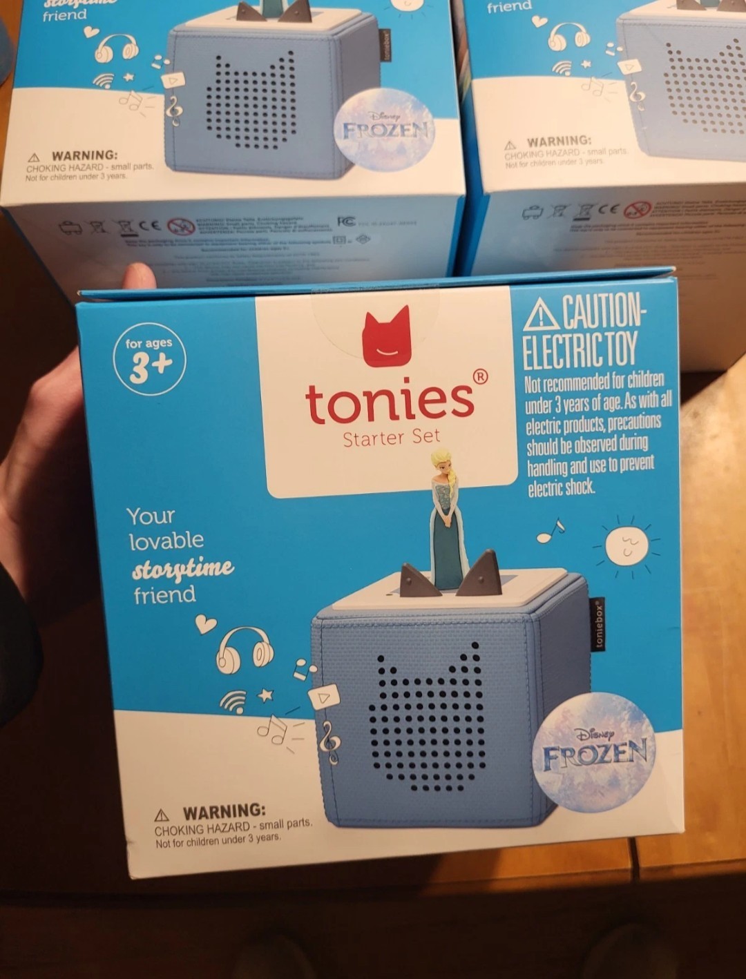 Tonies Starter Set Disney FROZEN Elsa Character Blue Toniebox 1 Storytime 10003