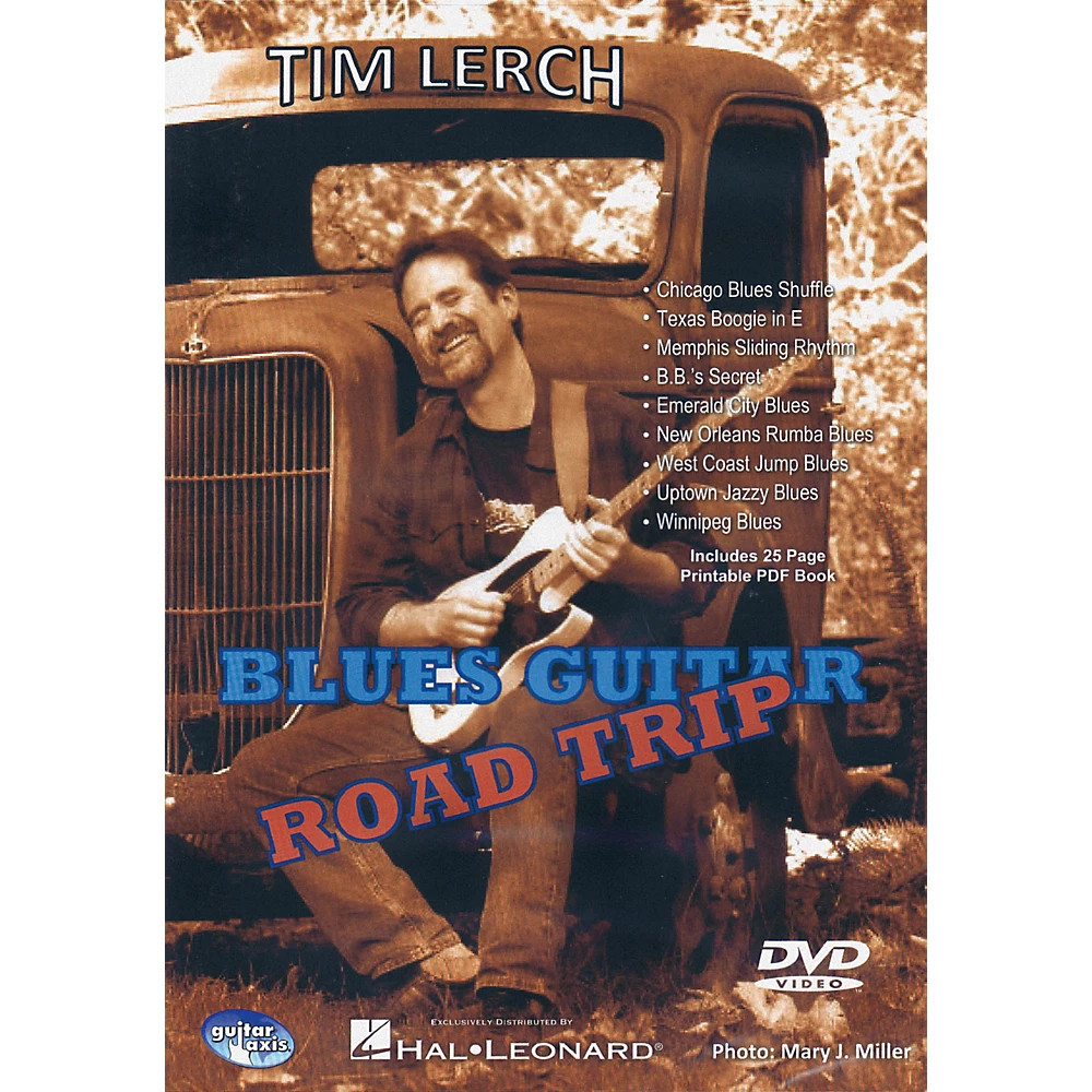 Hal Leonard Blues Guitar Road Trip - DVD