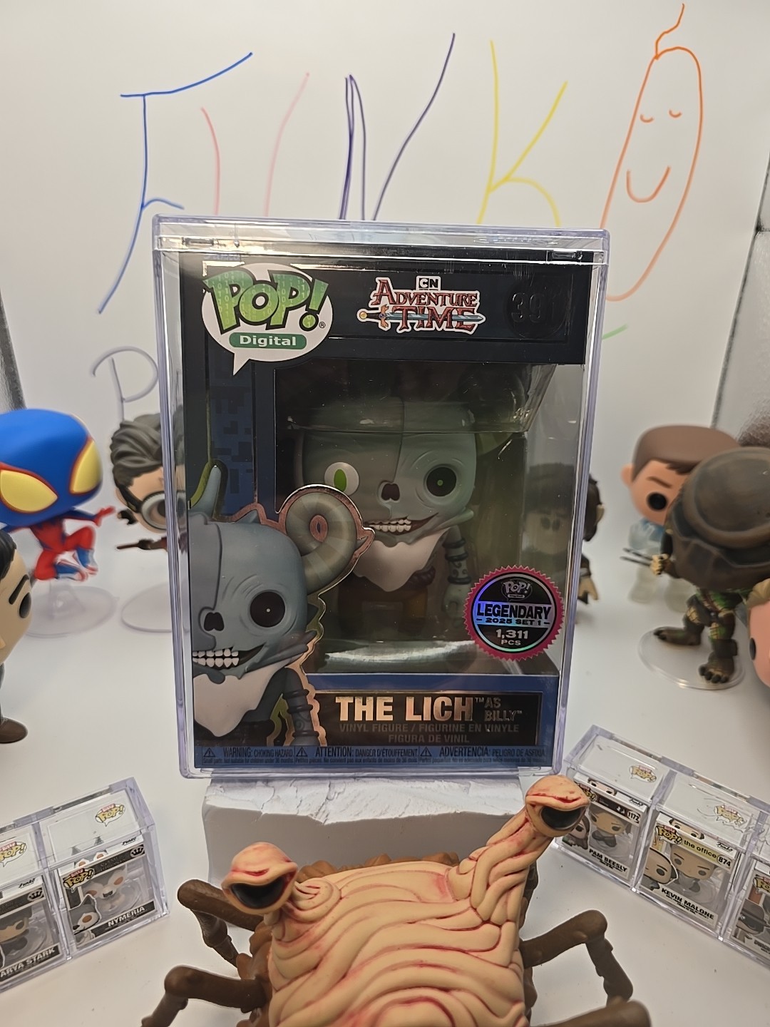 FUNKO POP! DIGITAL ADVENTURE TIME #391 THE LICH AS BILLY LEGENDARY NFT 1311 PC