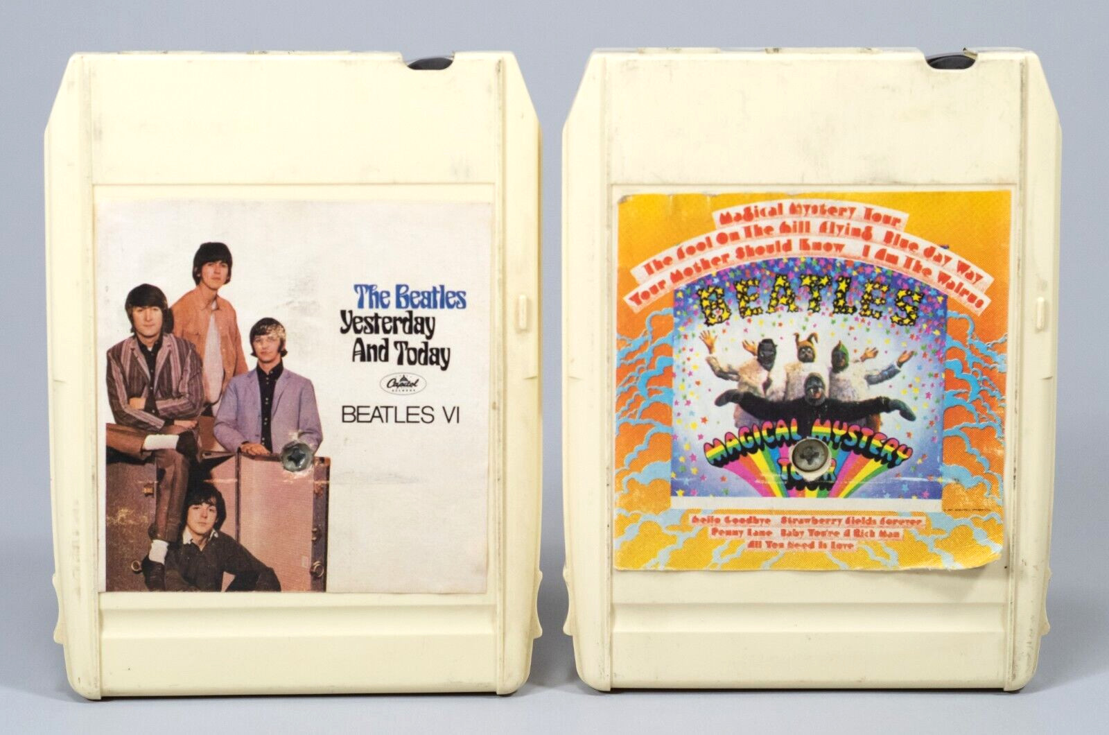 THE BEATLES Yesterday and Today + Magical Mystery Tour 8-Track Tapes Lot of 2