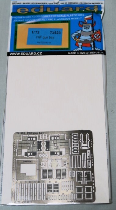 Eduard 1/72 American Army F6F Hellcat Hellcat Machine Gun Storage Room Eduard 72