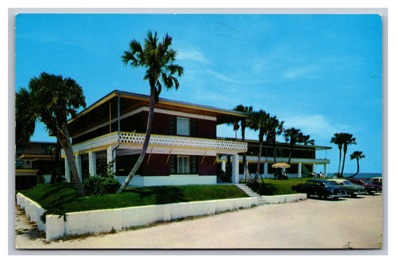 Daytona Beach FL Florida Floritona Hotel & Apartments Unp Chrome Postcard