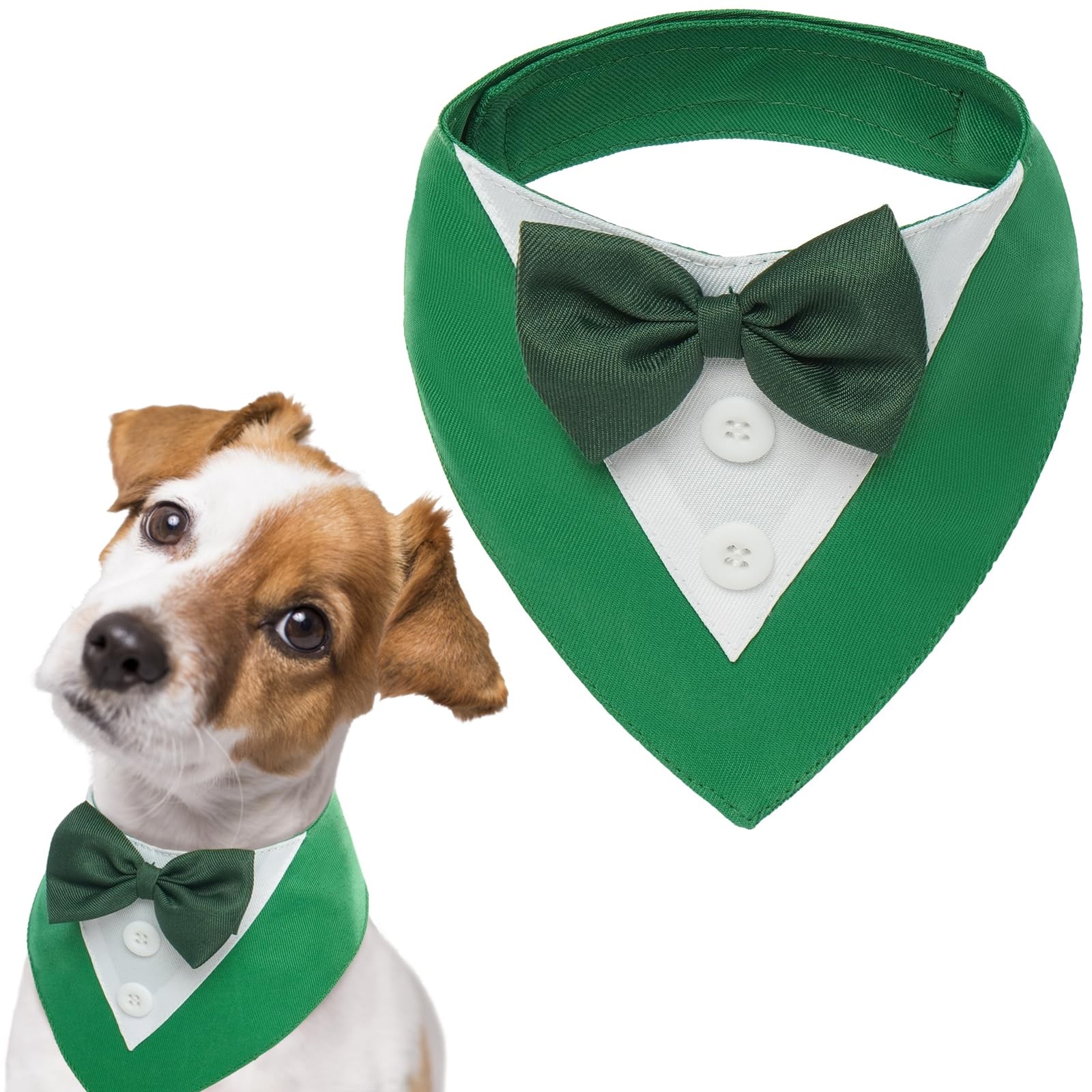FUAMEY Dog Tuxedo St.Patrick's for Large Dogs,Dog Large, Day 