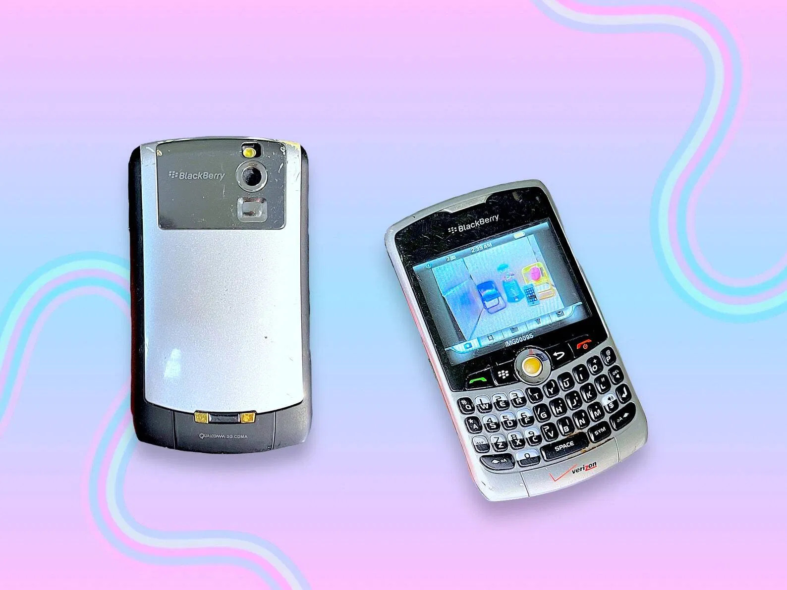 Vintage Y2K BlackBerry Mobile Cell Phone.Works.