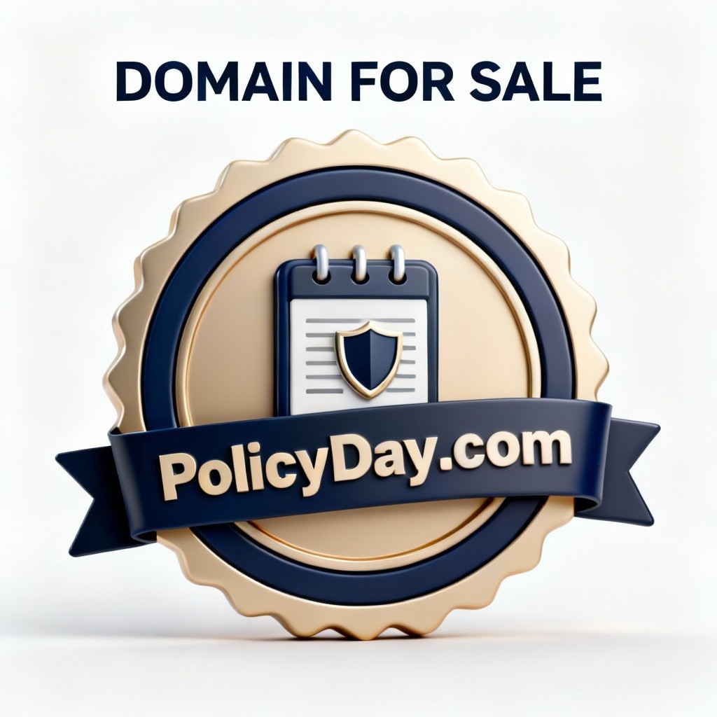 PolicyDay.com – Insurance Domain | Finance Brand | .COM