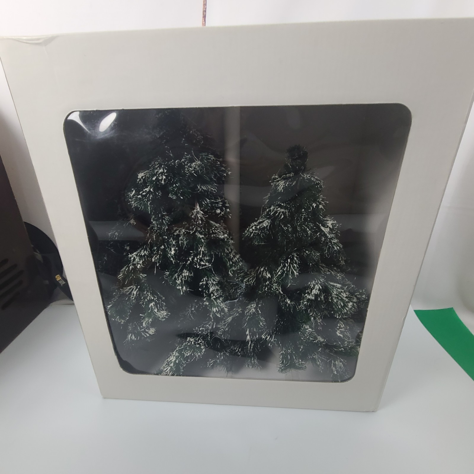 Department 56~GREEN SPRUCE TREES (Set of 2)~Village Accessories~52.52637