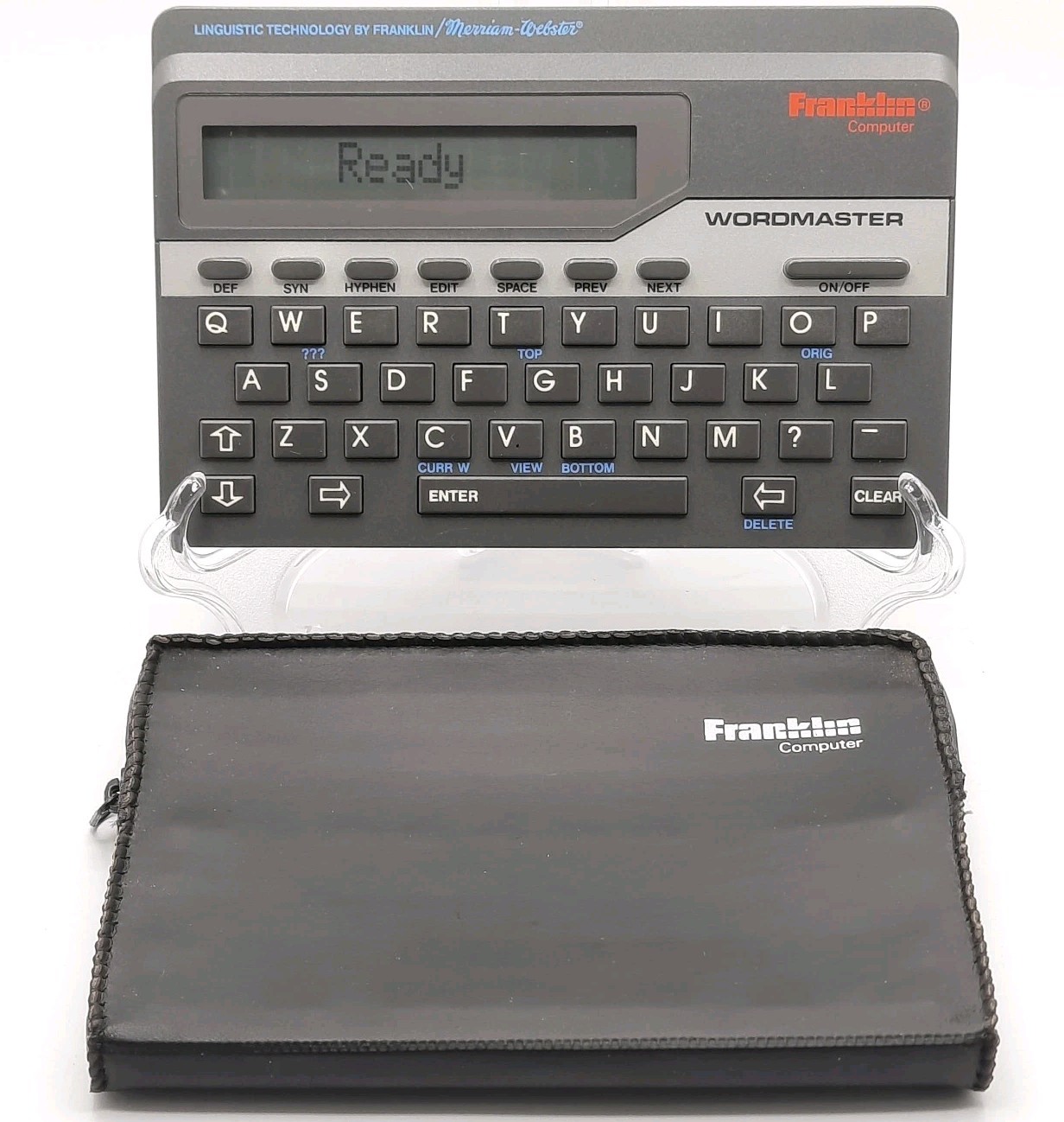 Franklin Wordmaster DELUXE Dictionary Merriam Webster WM-1055 XLNT CONDITION 