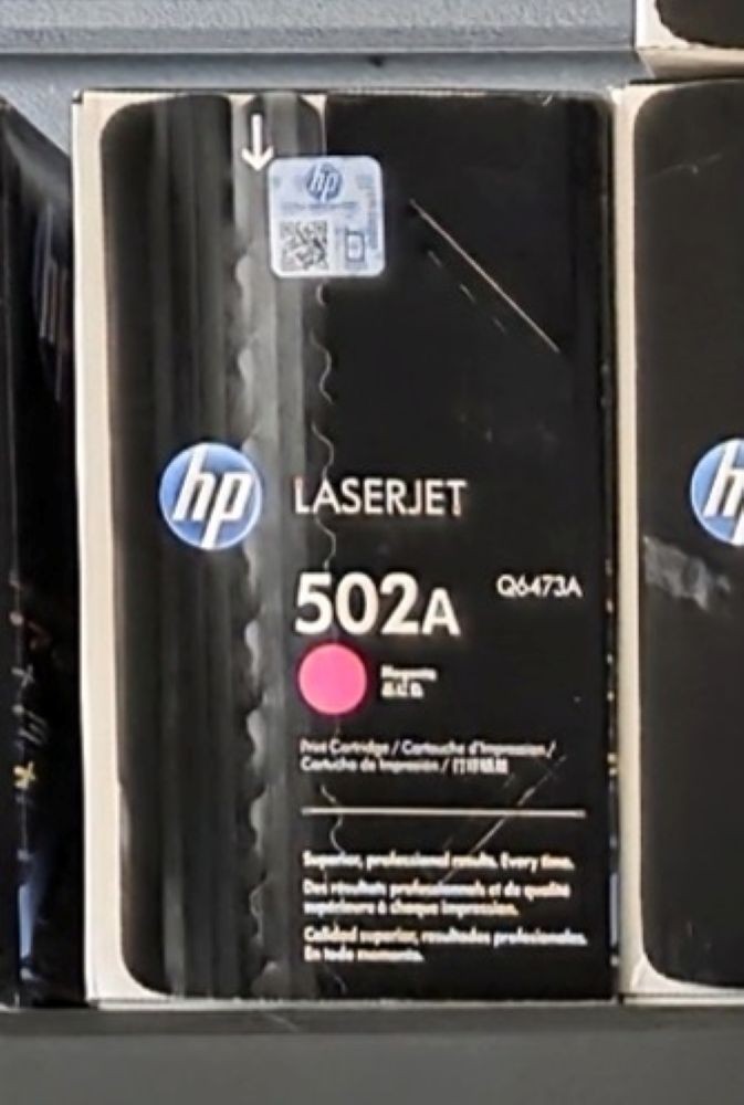 HP Genuine/Original 502A Q6473A Magenta Laser Toner Cartridge for LaserJet