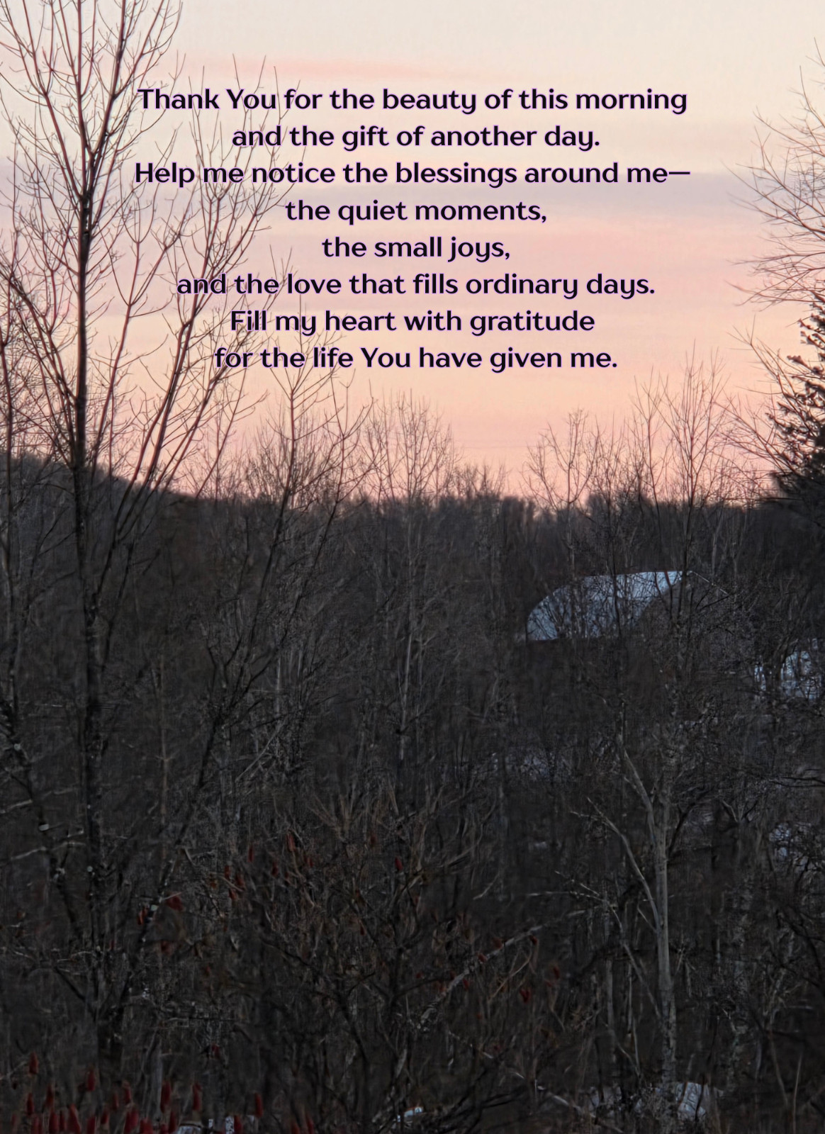 Blessings prayer for the kitchen-8" x 10" Custom Designed Aluminum Sign