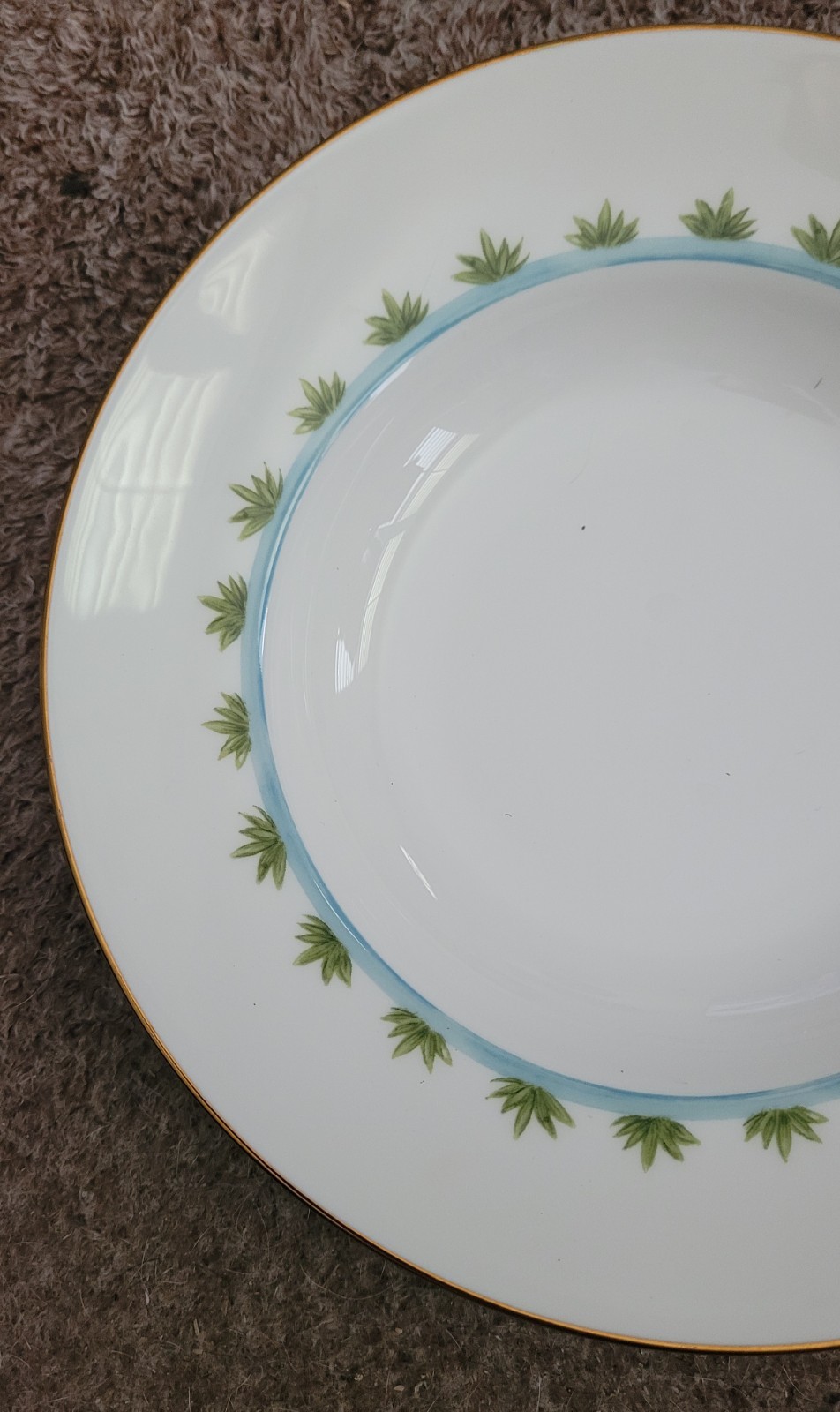 Lenox British Colonial Colonial Bamboo Rim Soup Bowl 
