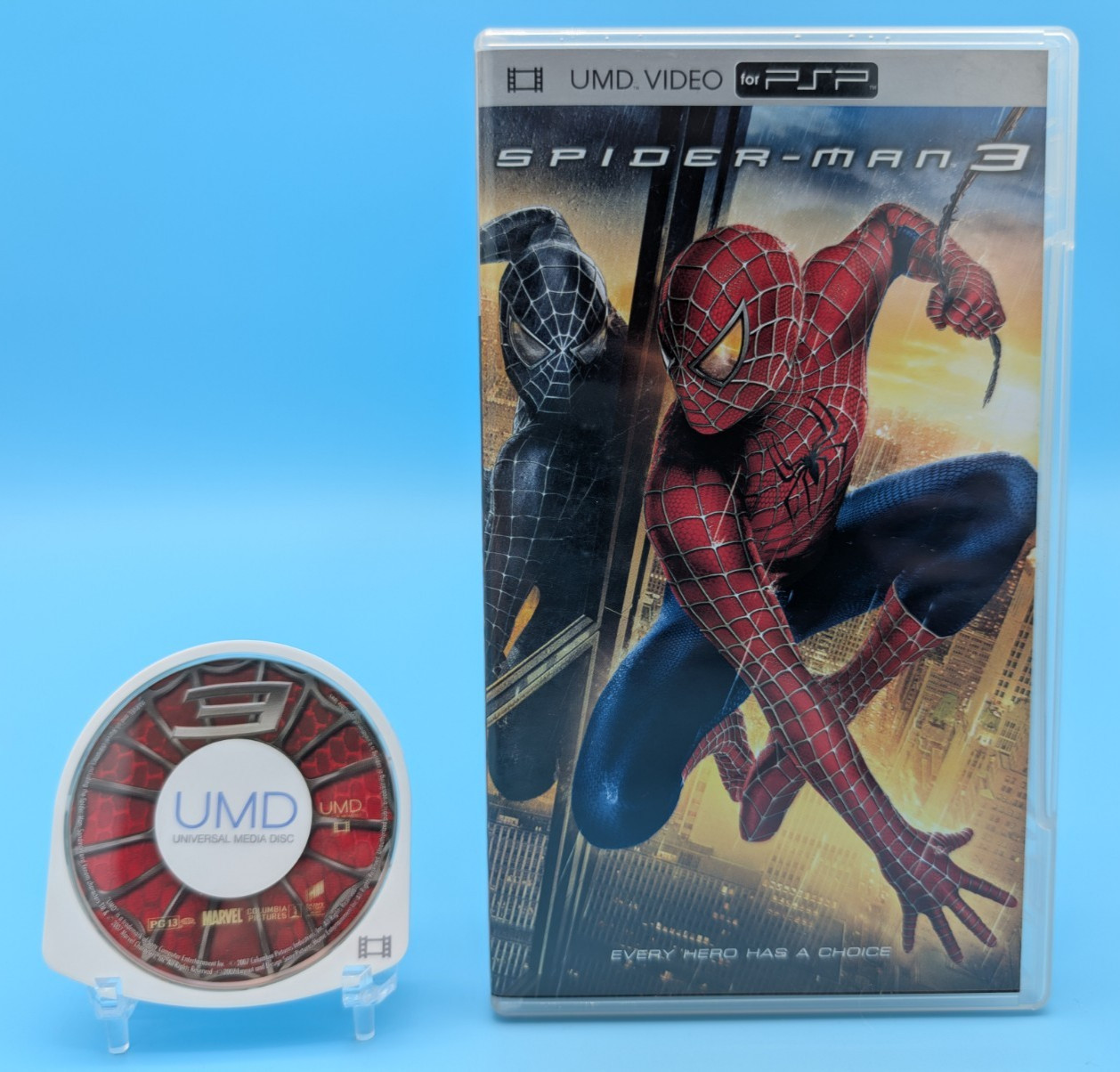 Spider-Man 3 (UMD, 2007) UMD Video with Case - Tested