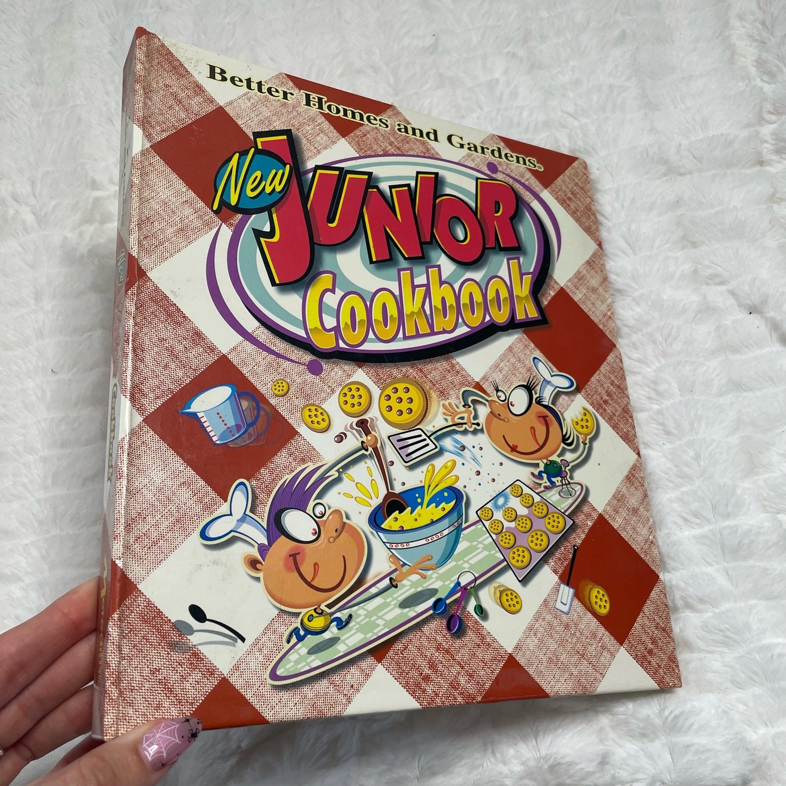 Better Home and Gardens New Junior Cook Book Easy Recipes Spiral Bound Hardcover