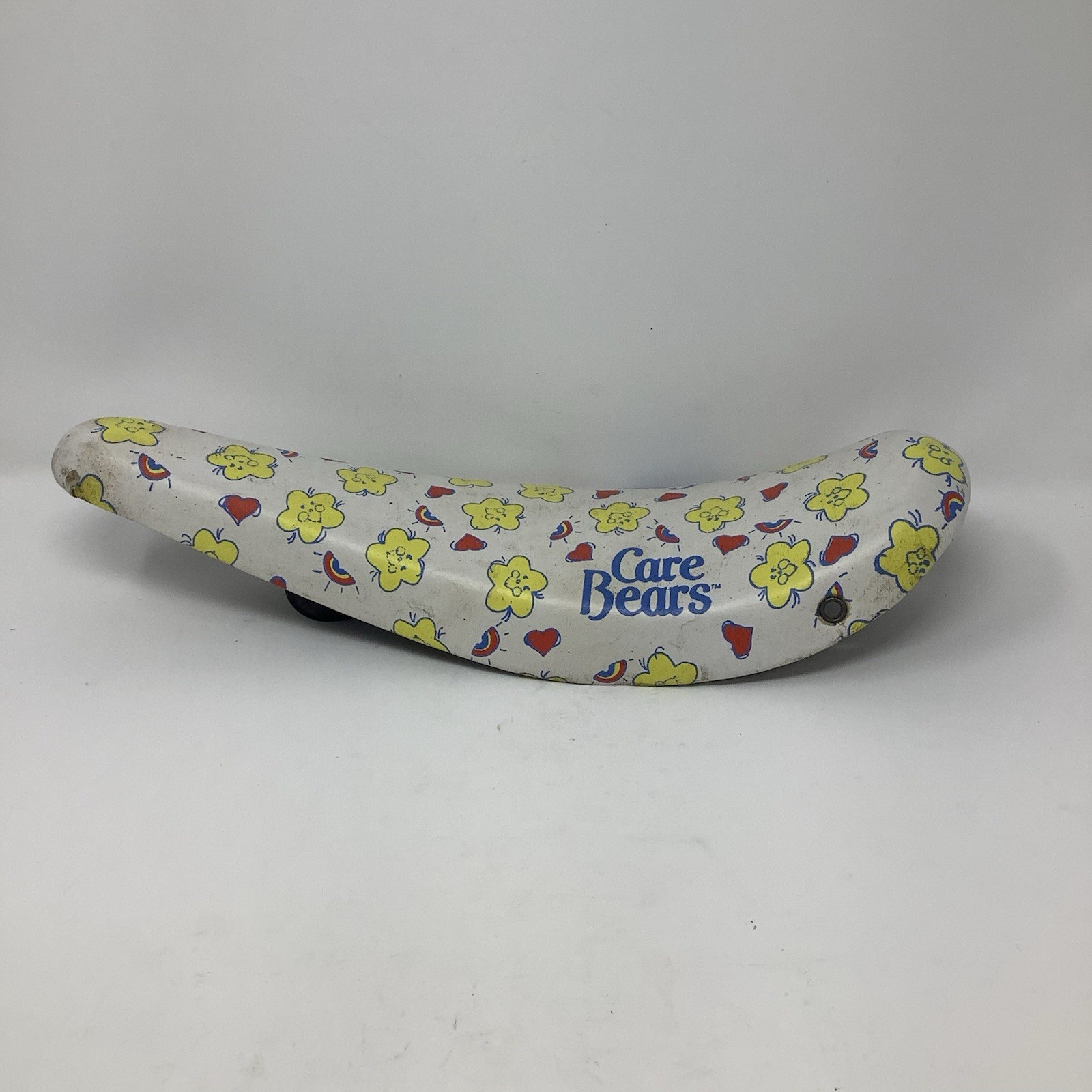 White Care Bears Banana Seat/Saddle, Lowrider Bike Seat, Vintage.