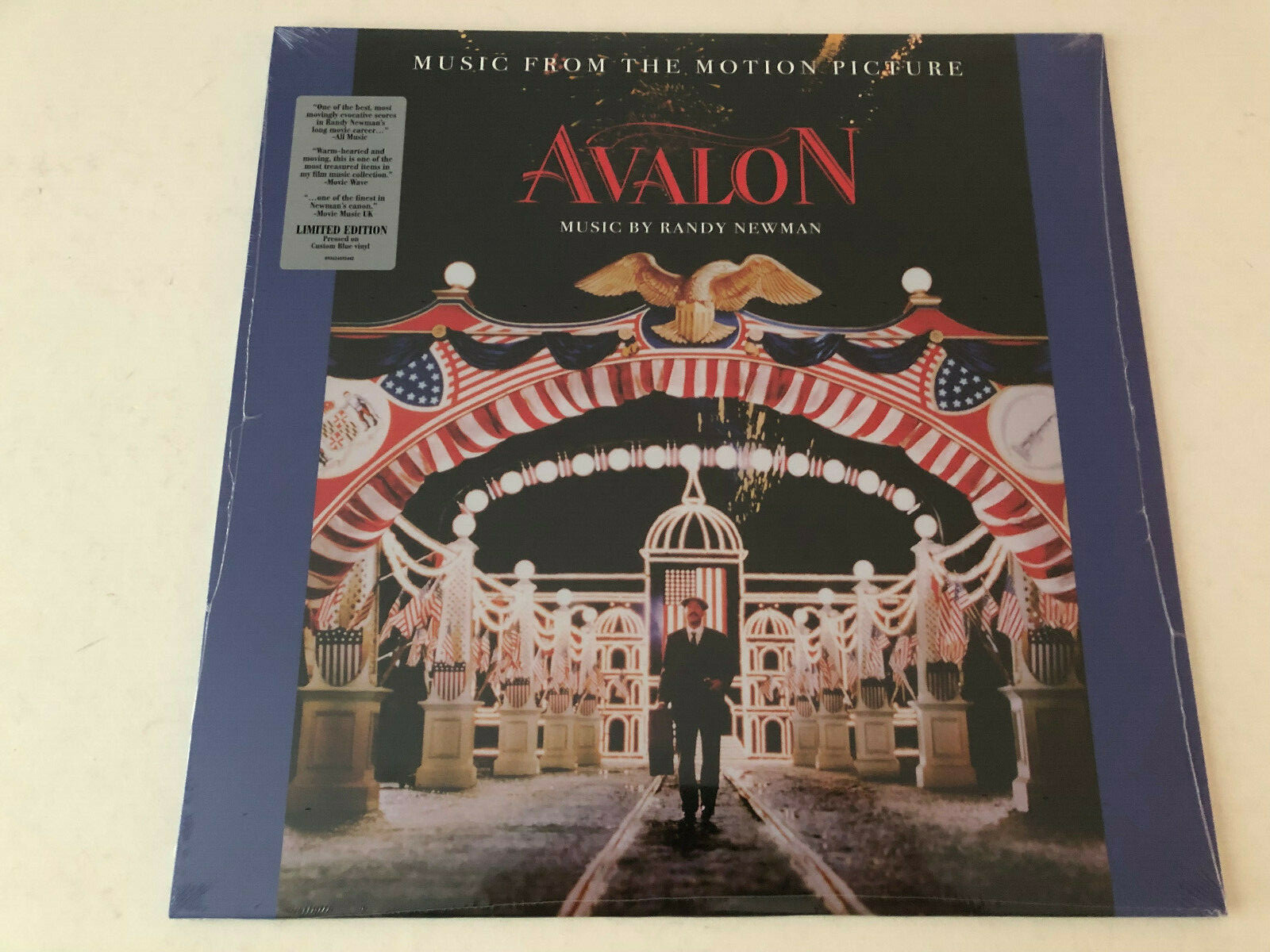 Est : Avalon - Musique By Randy Newman LP, Custom Blue Vinyle