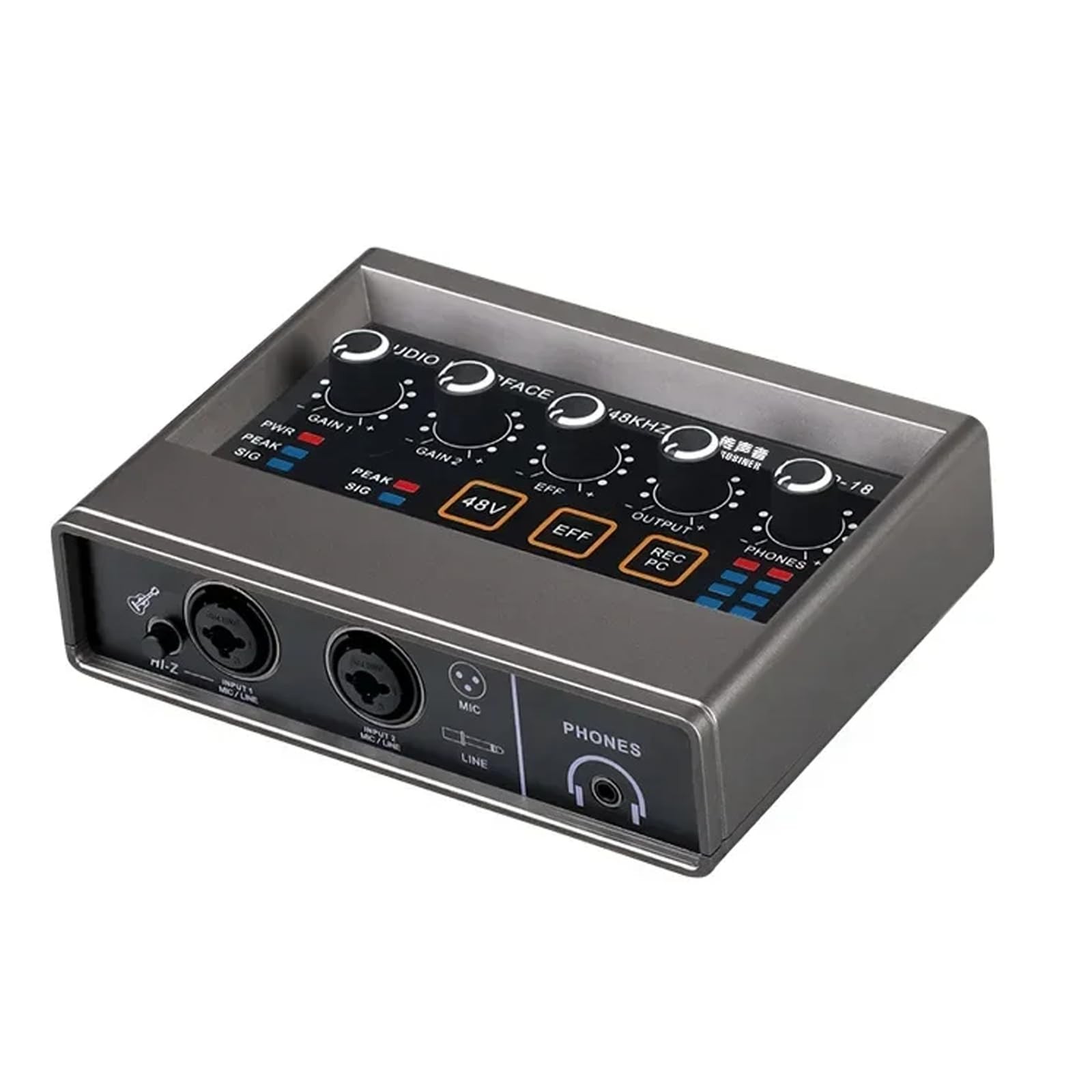 USB Audio Interface for PC with Touch Model, AudioBox Mic Preamps 16 bit/48 k...