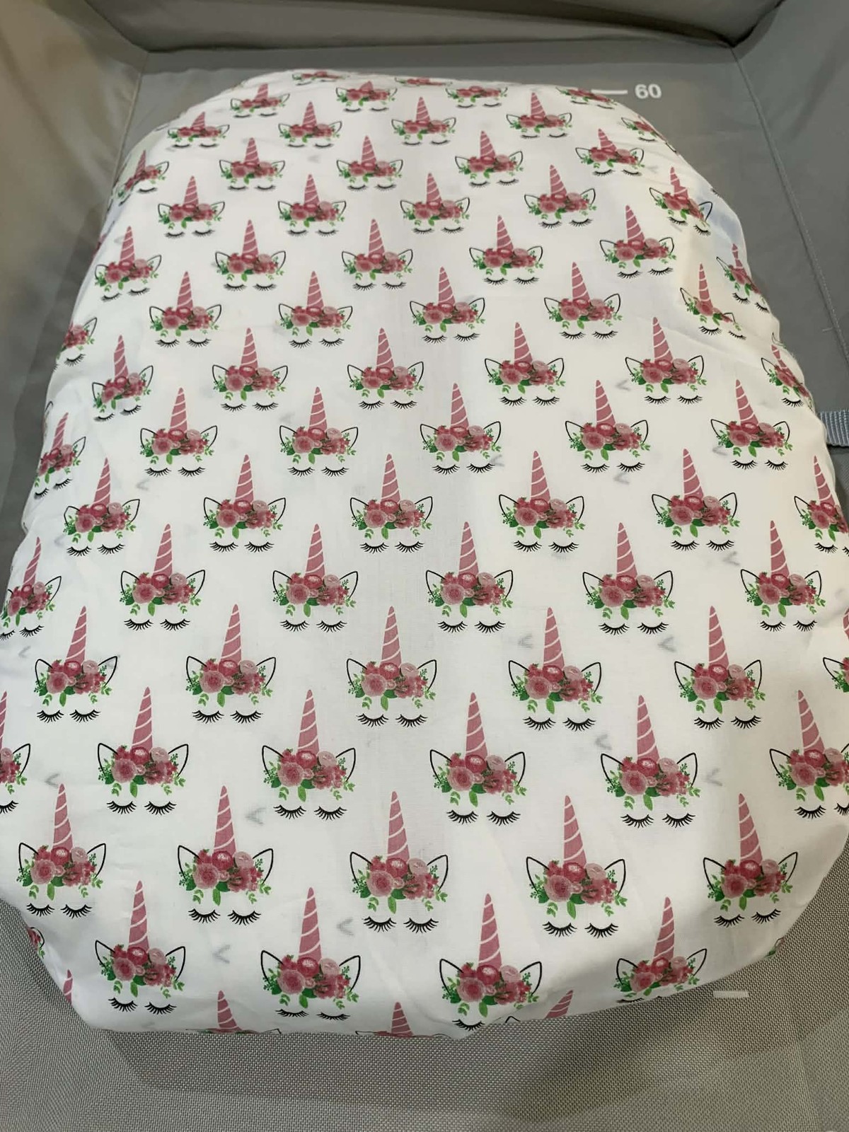 Unicorn Fitted Moses Basket Bassinet Sheet