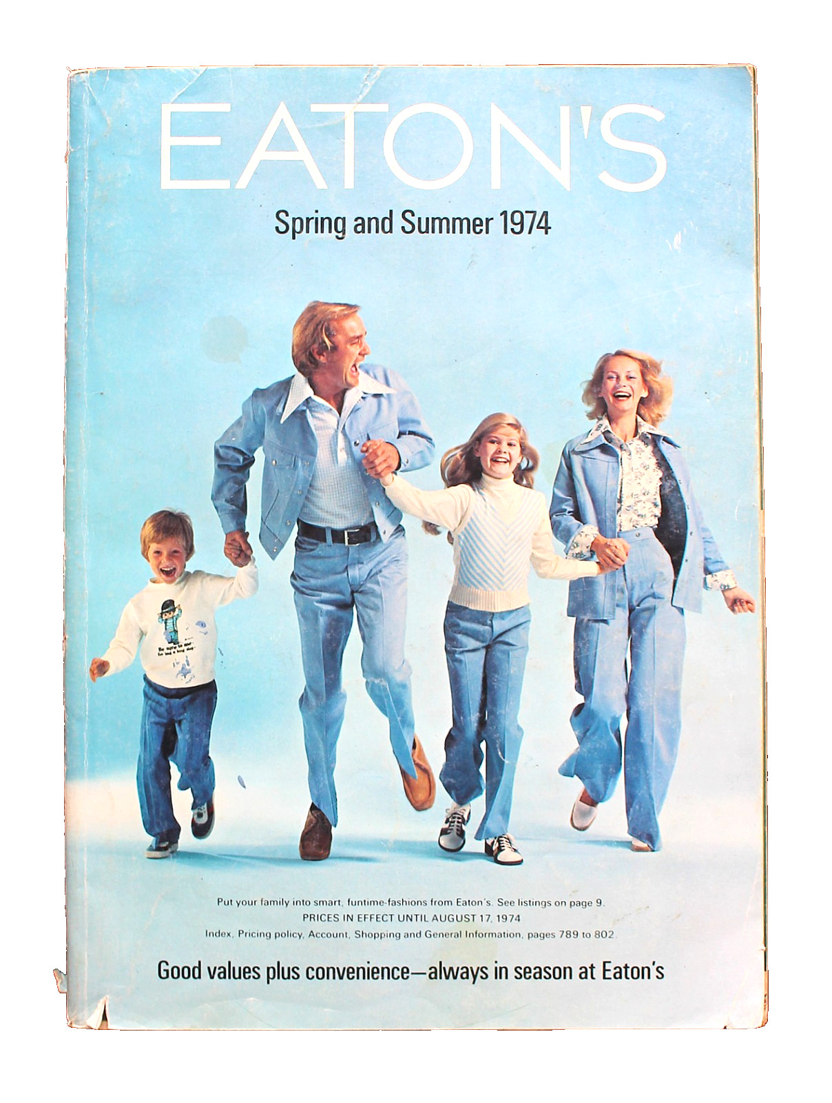 Vintage Eaton's Spring and Summer 1974 Catalogue Canada Dept Store