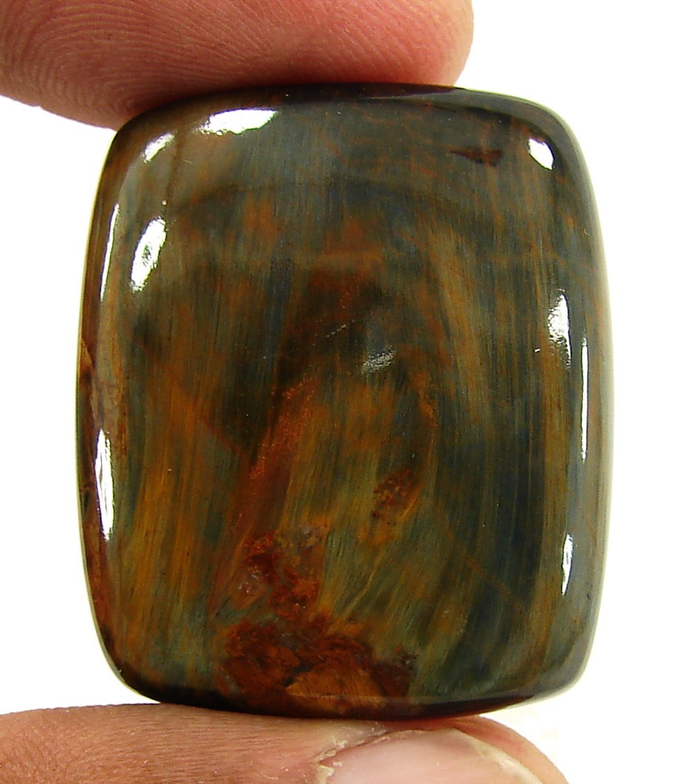 56.95 Ct Natural Pietersite Loose Gemstone Cabochon Wire Wrap Stone - 19610