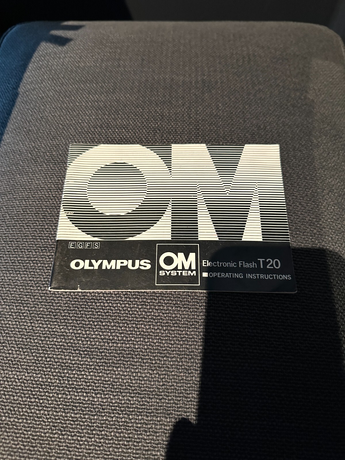 Original Instructions Manual for Olympus OM System Electronic Flash T20 (EGFS)