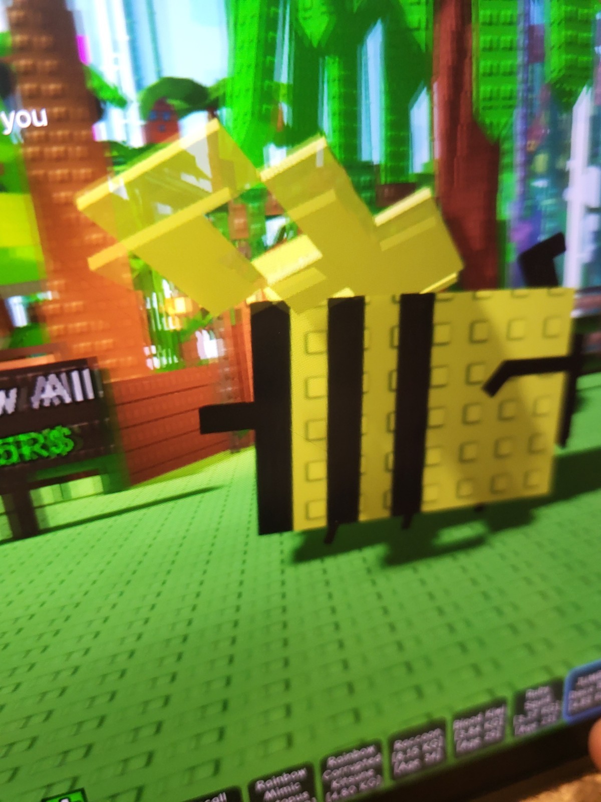 Giant  RAINBOW Disco Bee 🐝 🌈 GROW A GARDEN🐶  PETS🐶