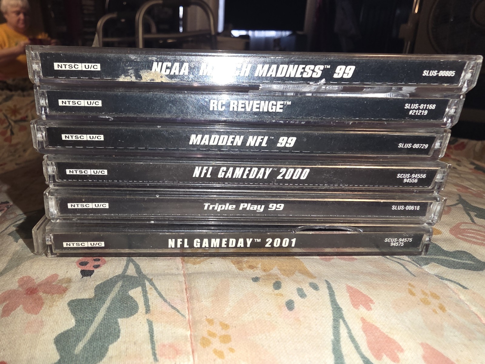 Video Game Lot - PlayStation 1 - Various Titles NFL,MADDEN,RC REVENGE,