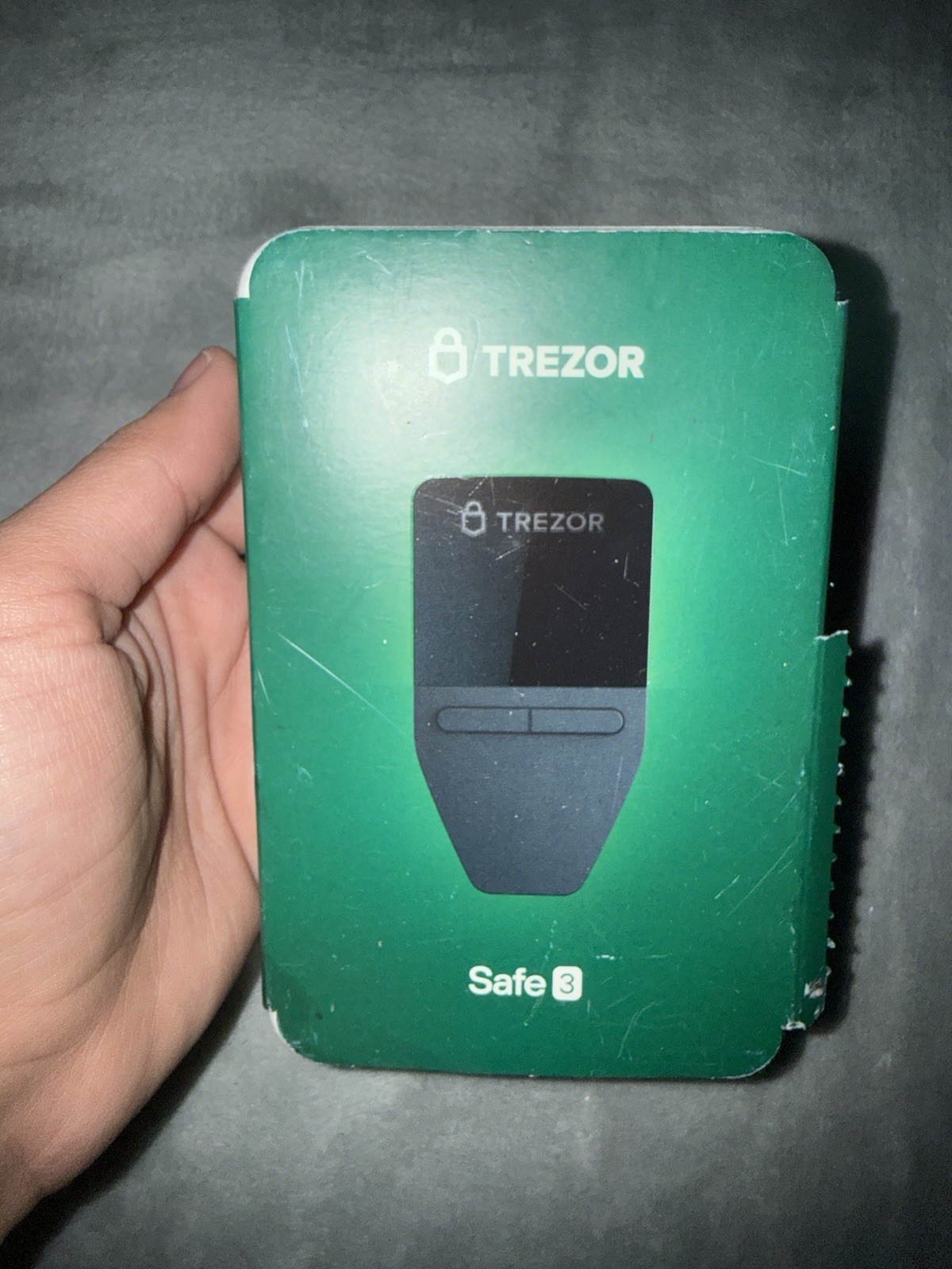 Trezor Safe 3 - Secure Element Crypto Hardware Wallet - New
