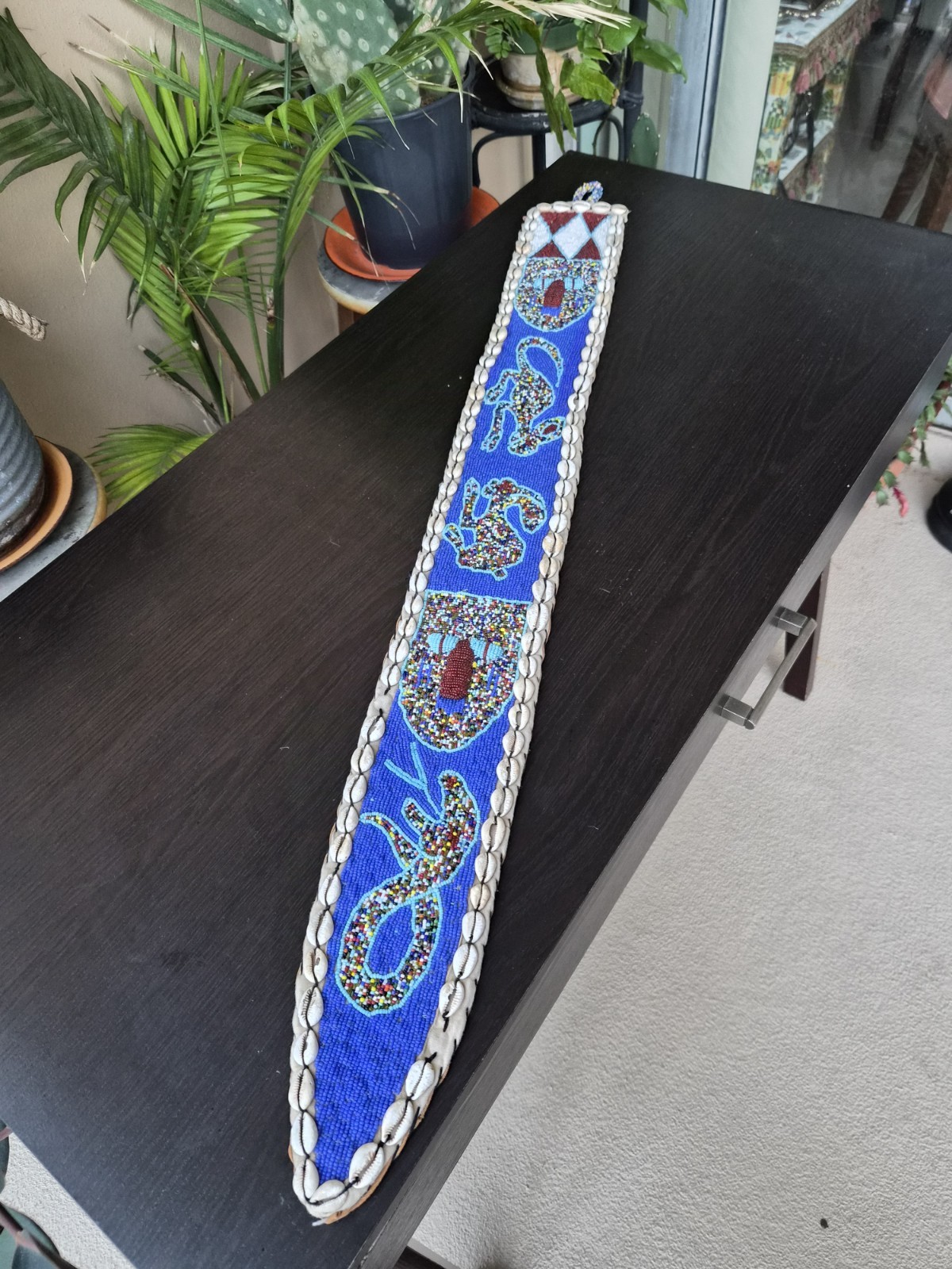 Antique - African Beaded Yoruba  - 40" 