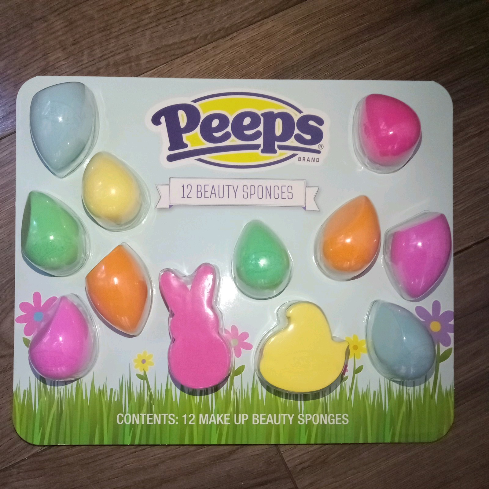 Peeps 12 Pc Easter MakeUp Beauty Sponge Blender For Foundation Taste Beauty NIB