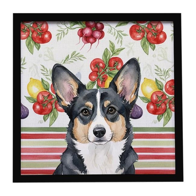 Carolines Treasures WDK8158MFP88 Unisex Black & White Cardigan Welsh Corgi Ve...