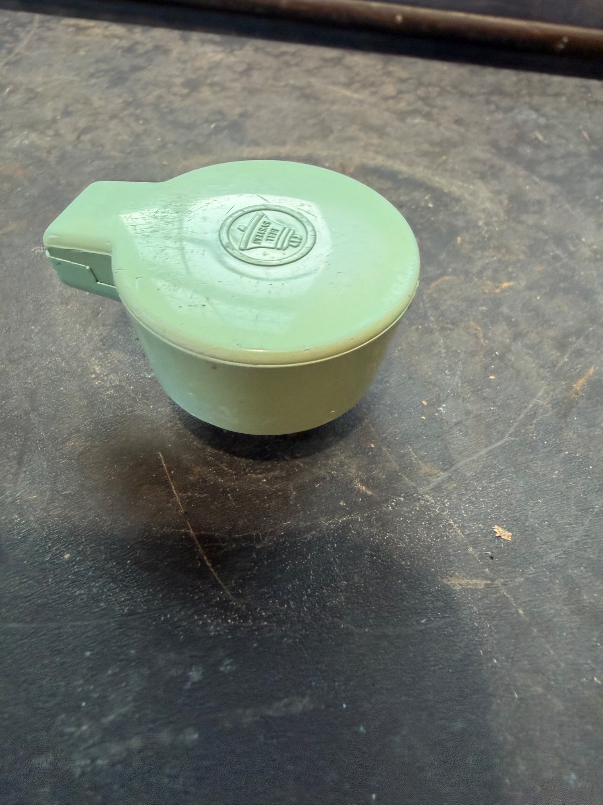 Turquoise. 4 Prong Plug  Telephone  Western Electric Used Phone Western Electric