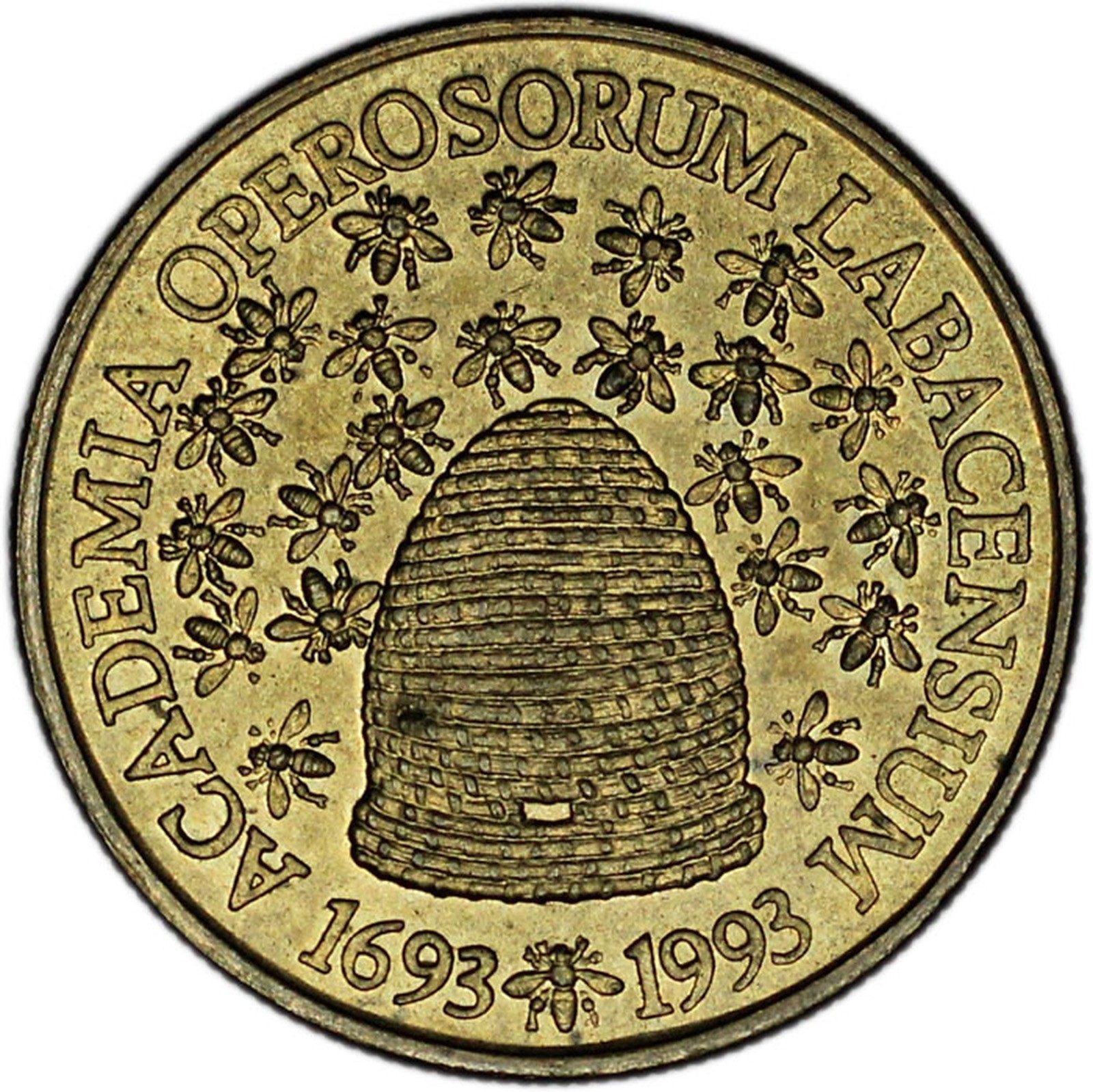 SLOVENIA coin 5 Tolarjev 1993 commemorative UNC Uncirculated