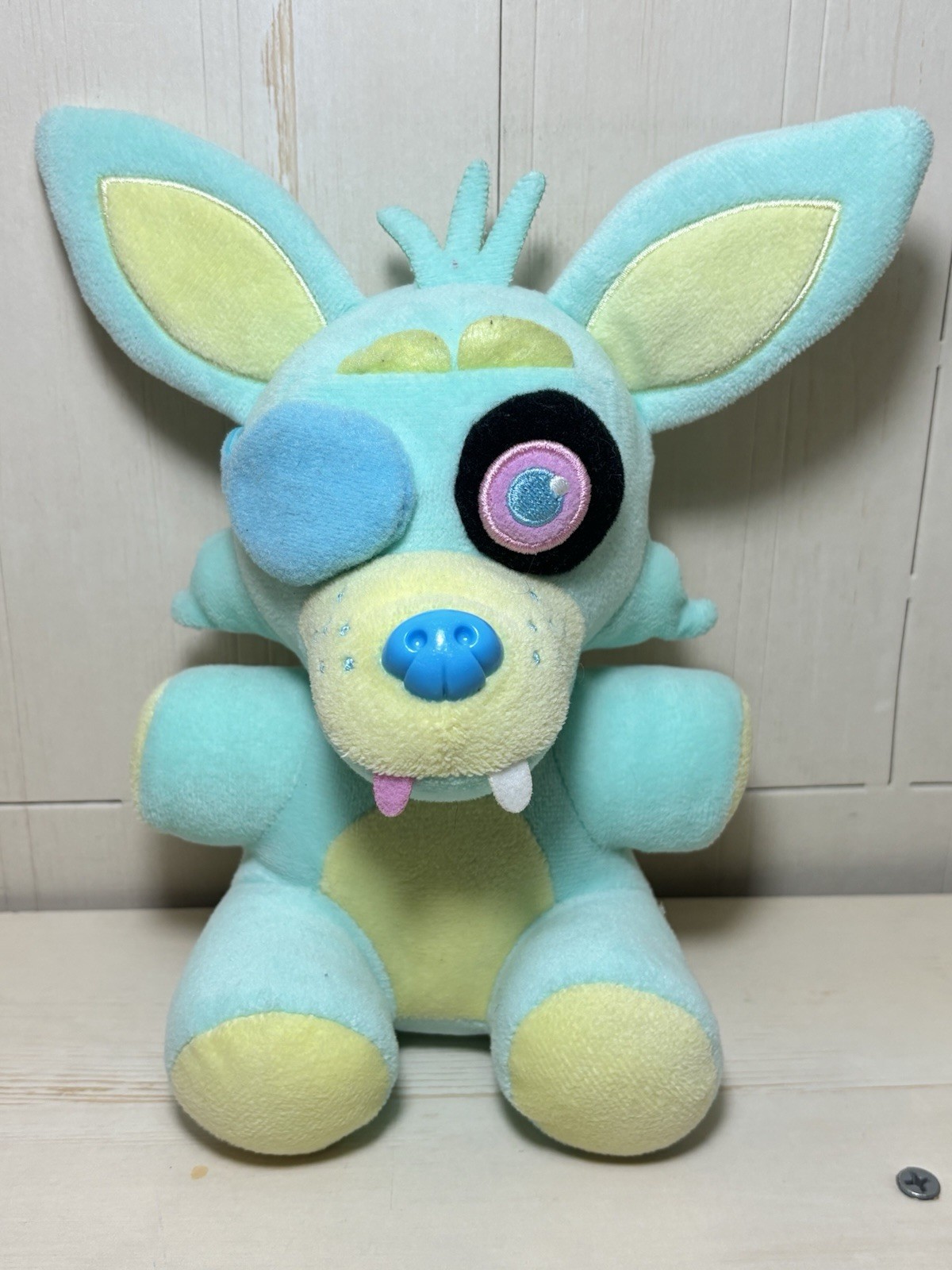 Five Nights At Freddys Green Yellow Foxy Plush  Spring Aqua Mint FNAF Funko 2021