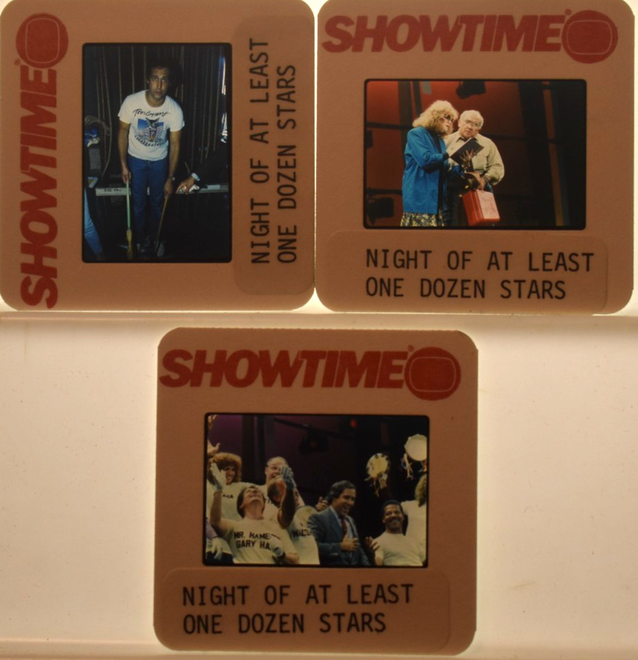 Night of at Least One Dozen Stars 3 Publicity Promotion 35mm Slides Chevy Chase