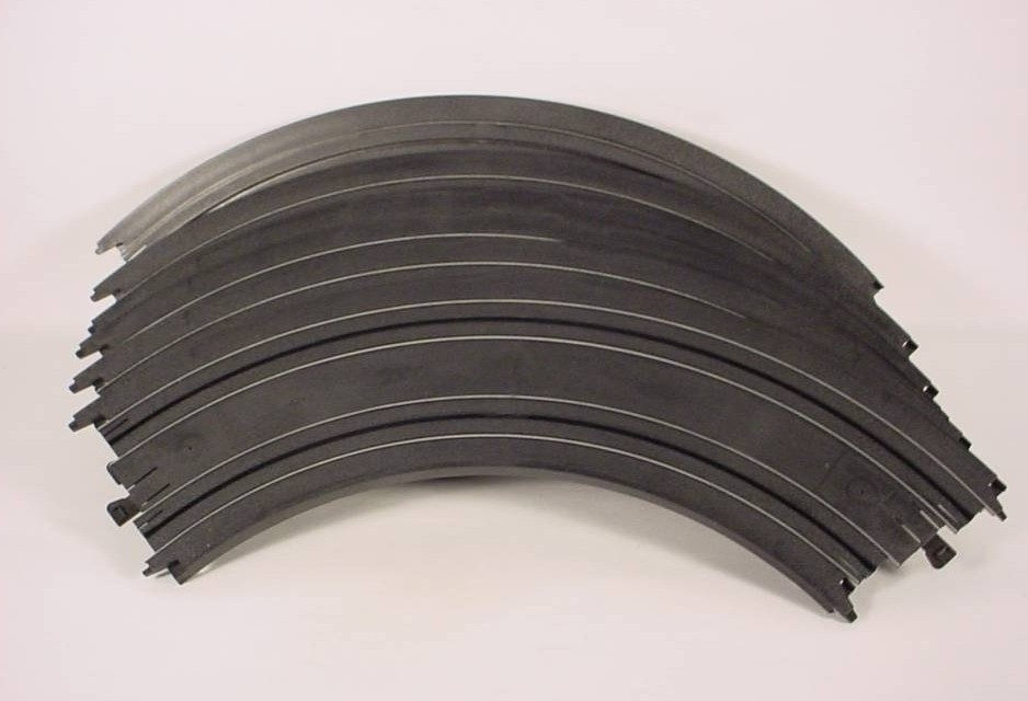 Lot of 6 Used Tyco Slot Car 9" Radius Curve # B-5831 No Broken Ends