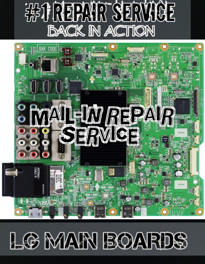 Repair Service for 55LX6500 (EAX62073002(3)) Main Board (read full description)