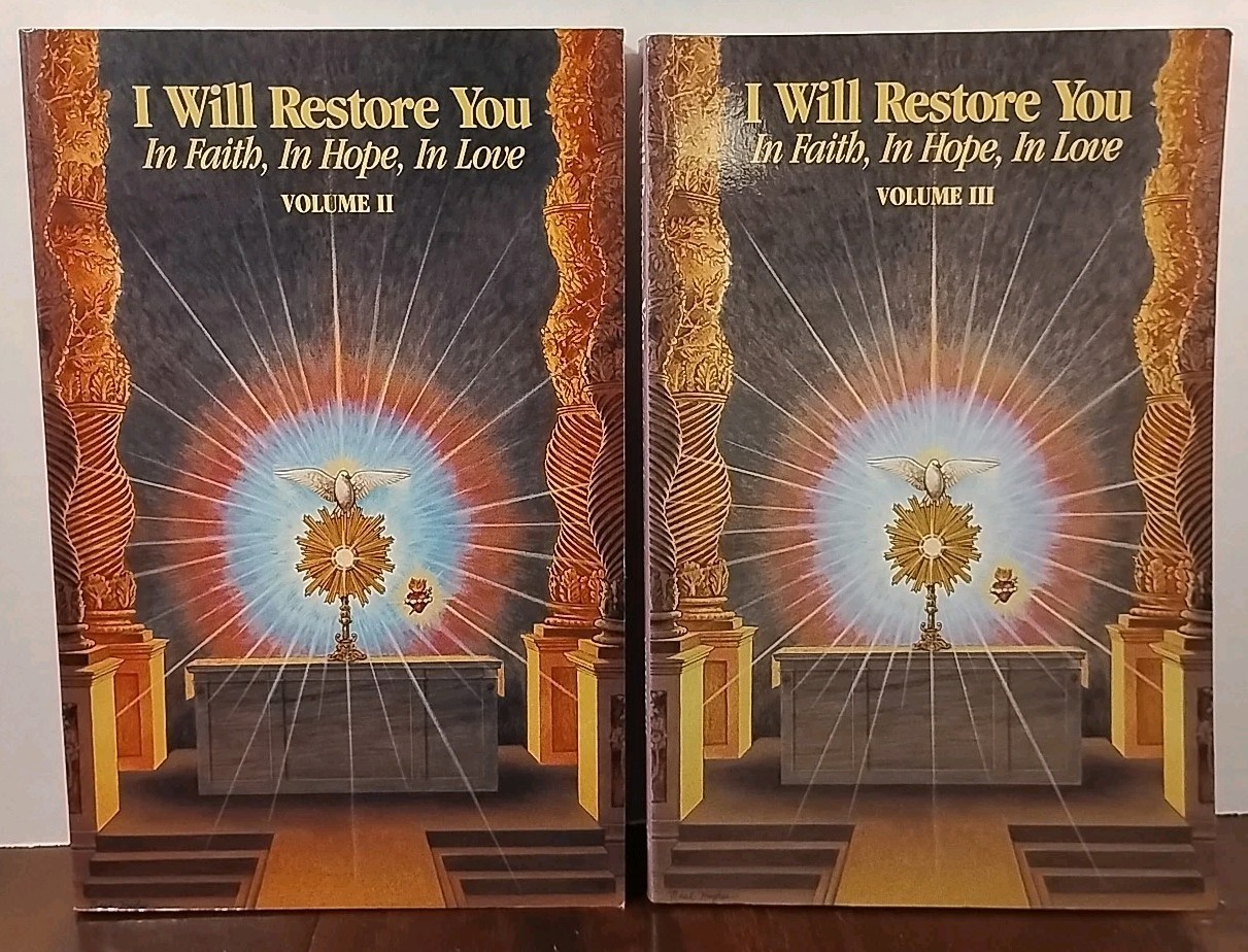 I Will Restore You : In Faith In Hope In Love - Vols. 2 & 3 - (2) Catholic PBs
