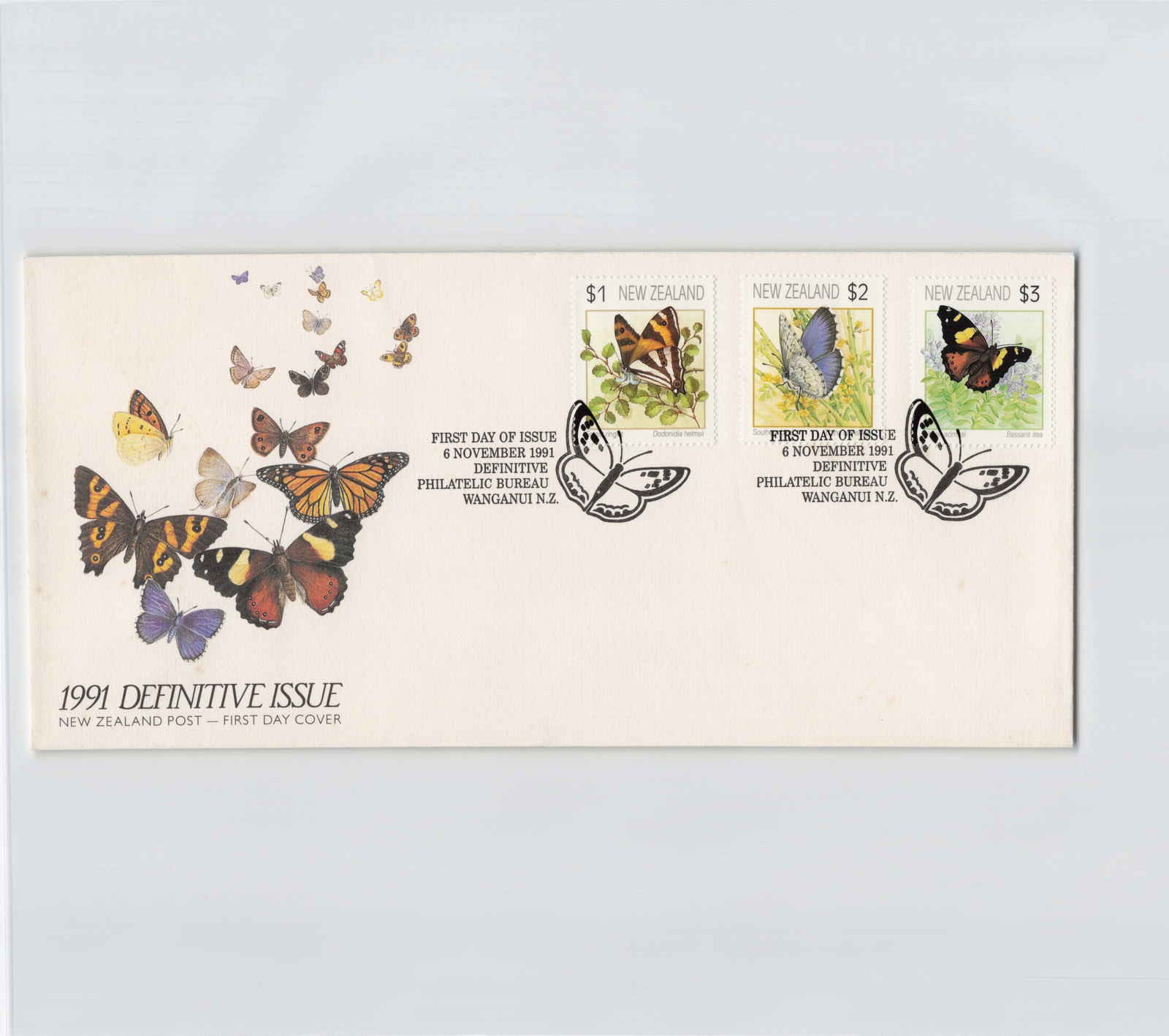 (A)New Zealand Stamp, First Day Cover FDC[D2188]8d8