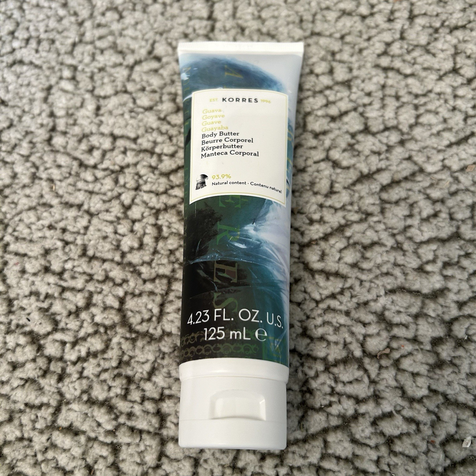 KORRES Guava Body Butter 4.23 fl oz NEW & Sealed Moisturizing Cream