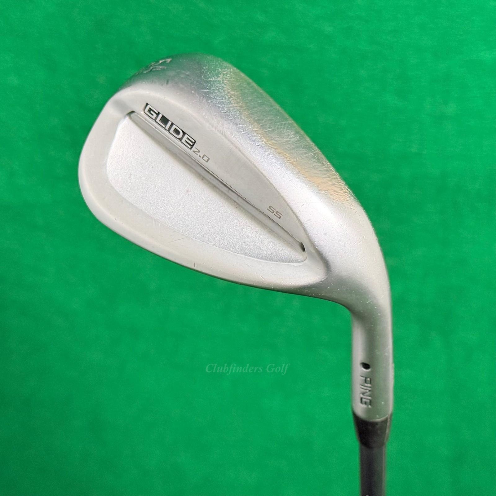 Ping Glide 2.0 SS Black Dot 54-12 54° Sand Wedge Ping CFS 65-SR Graphite Seniors