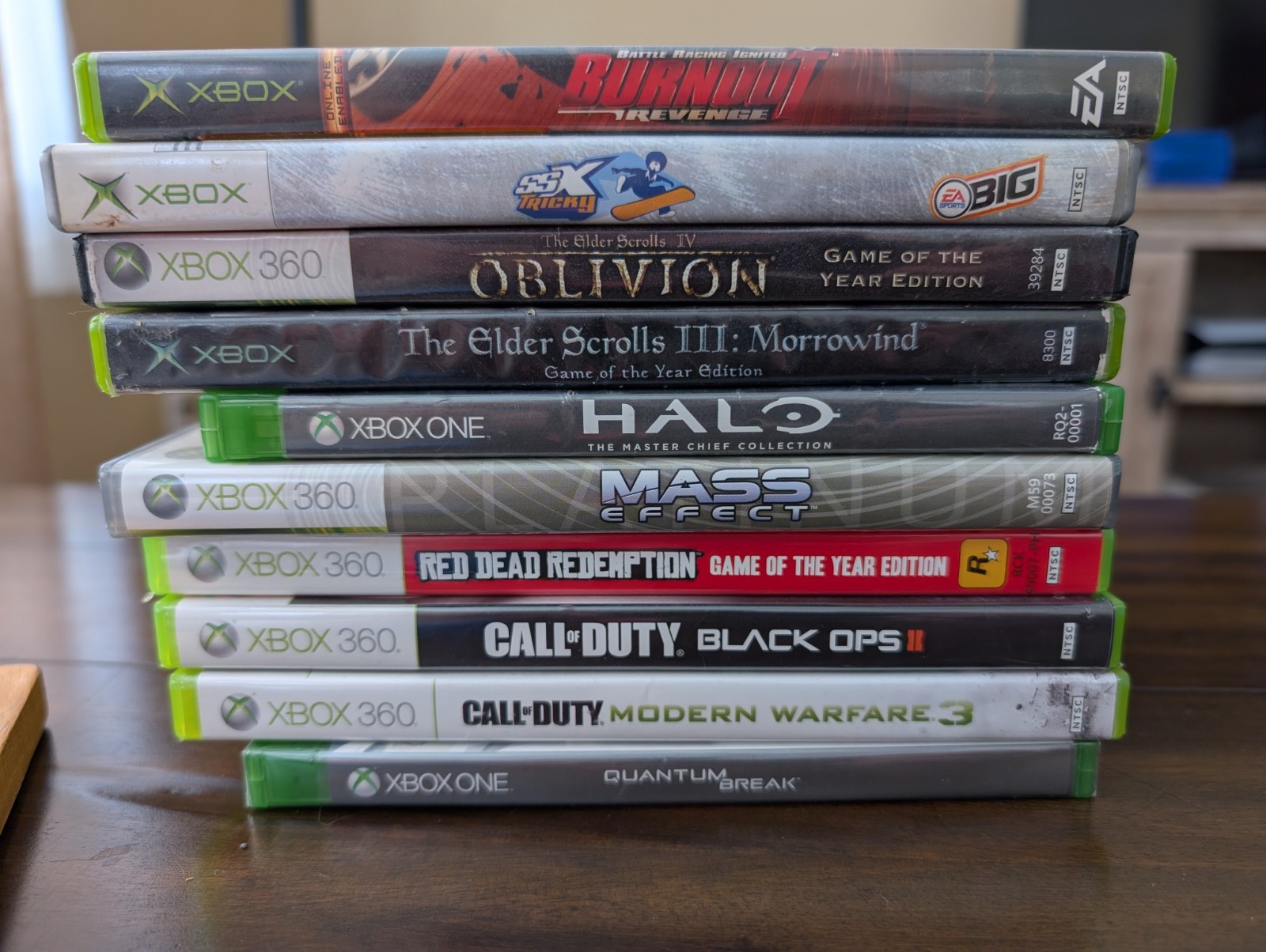 Mixed Xbox game lot-NOT TESTED