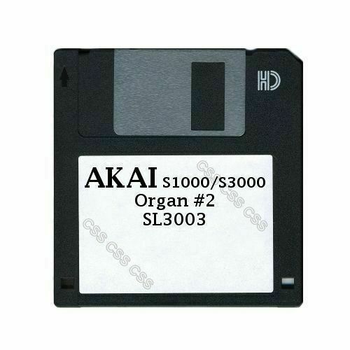 Akai S1000 / S3000 Floppy Disk Organ #2 SL3003