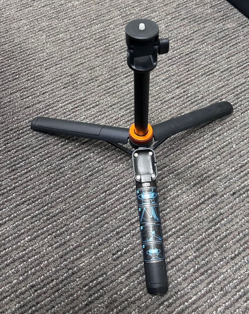 Eucos Extendable Selfie Stick & Tripod Stand for Smartphone Black