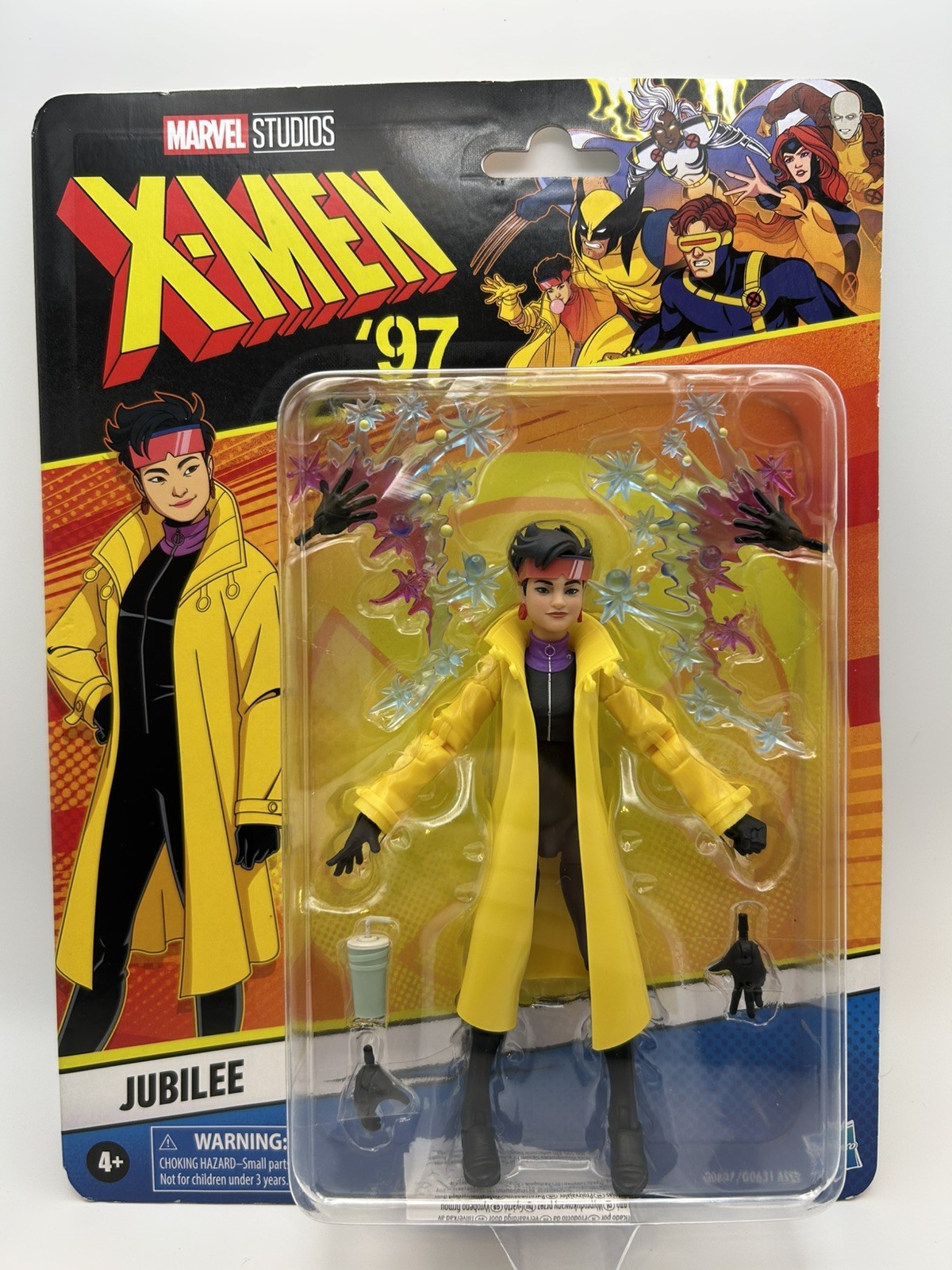 NIB Hasbro Marvel X-MEN 97 Retro Legends Animated JUBILEE 6" Scale Action Figure