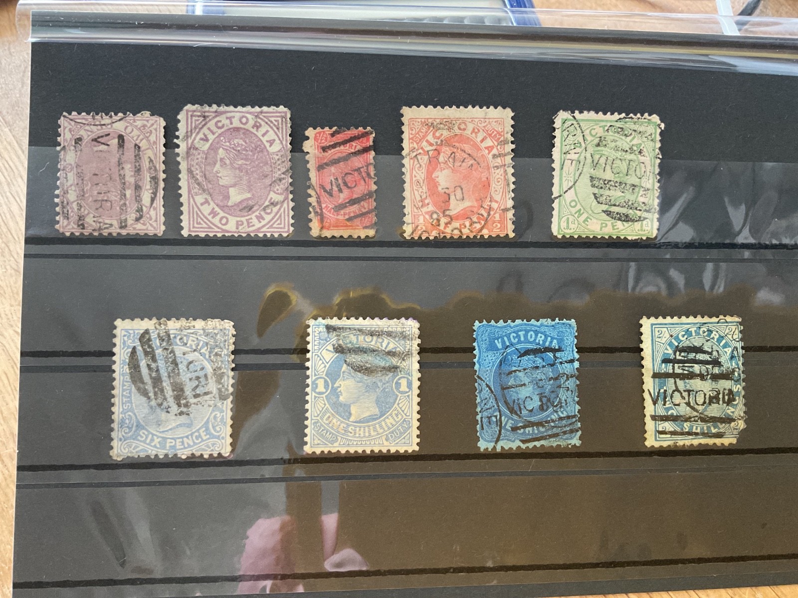 Australia Victoria used stamps   B3538