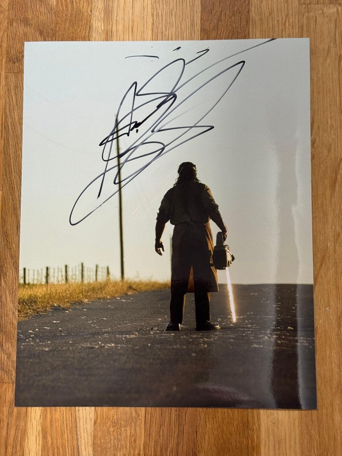 Andrew Bryniarski Signed Photo as Leatherface (Texas Chainsaw Massacre 2003) Aut