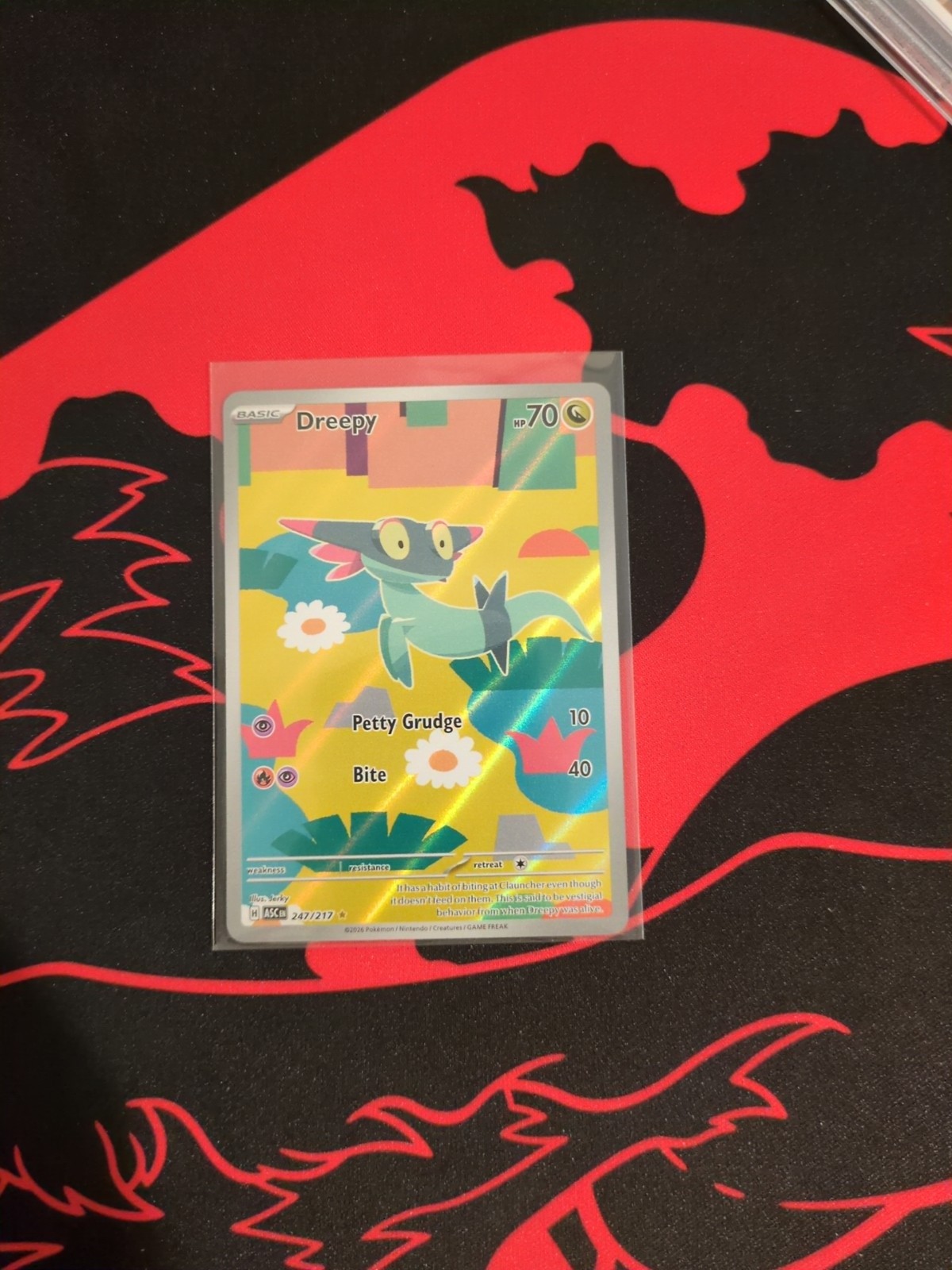 Pokemon Ascended Heroes Dreepy 247/217 Illustration Rare IR