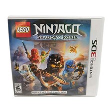 Lego Ninjago Shadow Of Ronin Nintendo 3DS Case Manual ONLY NO GAME