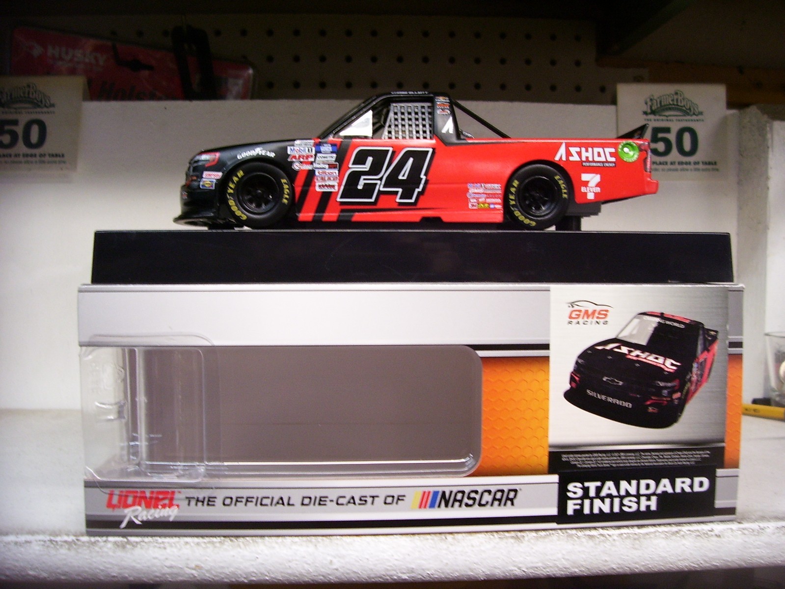 2021 1/24 #24 CHASE ELLIOTT ASHOC SILVERADO CRAFTSMAN TRUCK SERIES