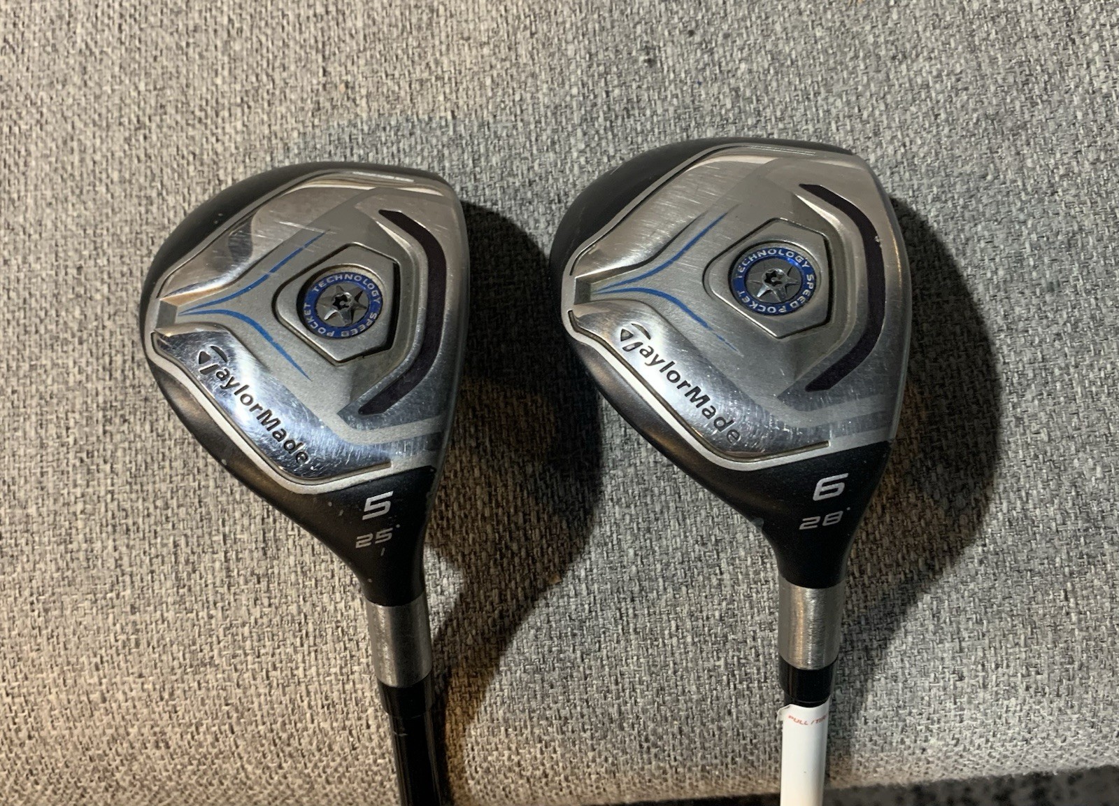 TaylorMade Jetspeed 25* 5 Hybrid & 28* 6 Hybrid- Senior TaylorMade Veloxt 55g
